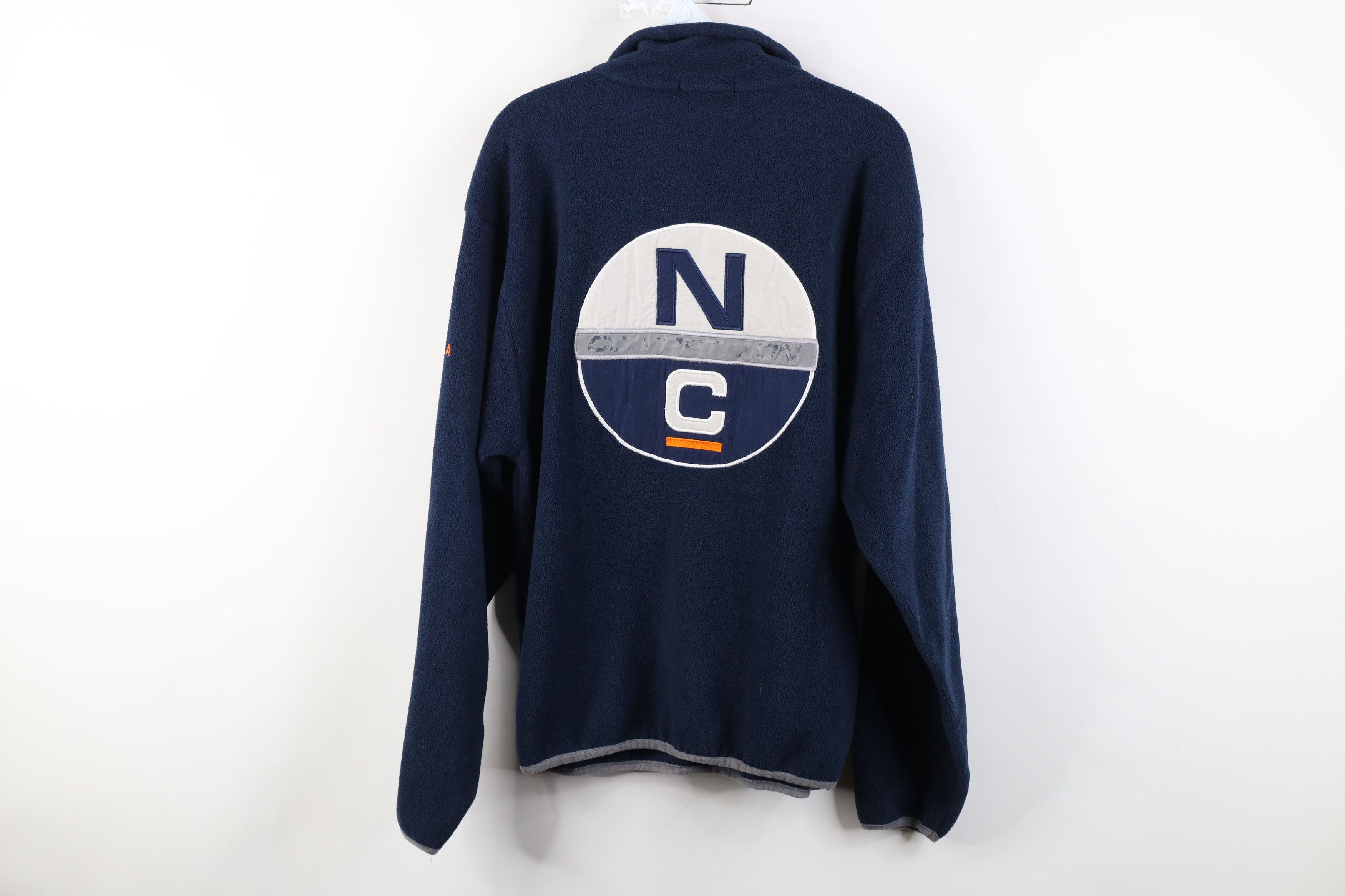 Nautica Vintage 90s Nautica Competition Half Zip Fleece Sweater Size US S / EU 44-46 / 1 - 12 Thumbnail