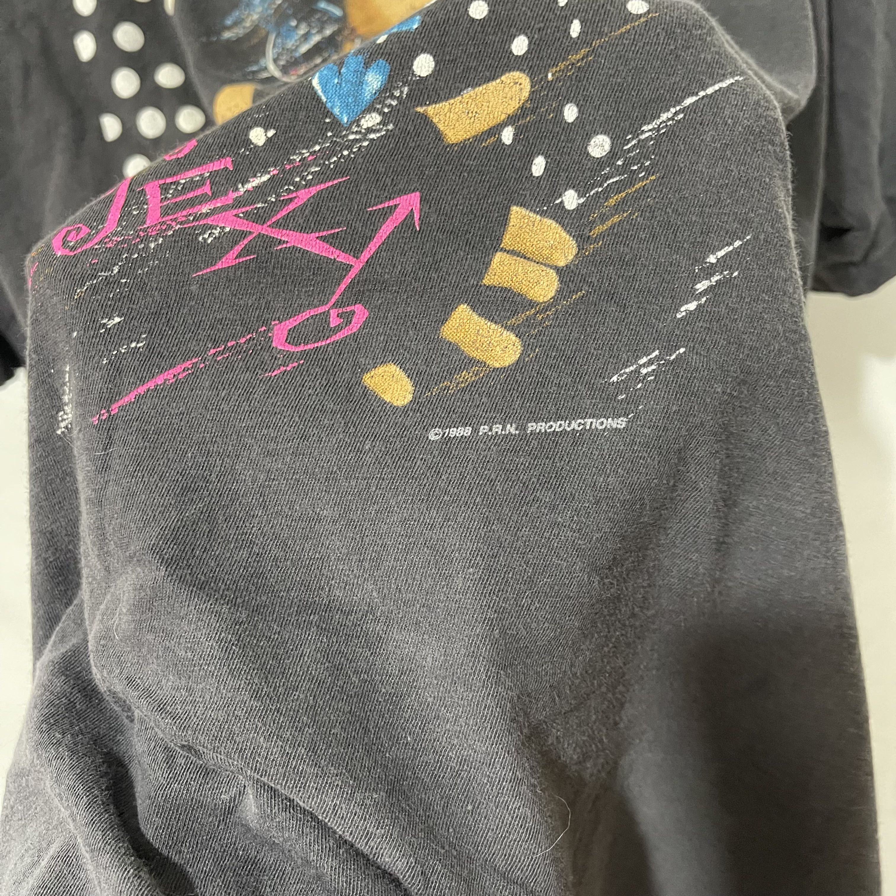 Band Tees Vintage 1988 Prince Lovesexy Tour T-Shirt Size US XL / EU 56 / 4 - 3 Thumbnail