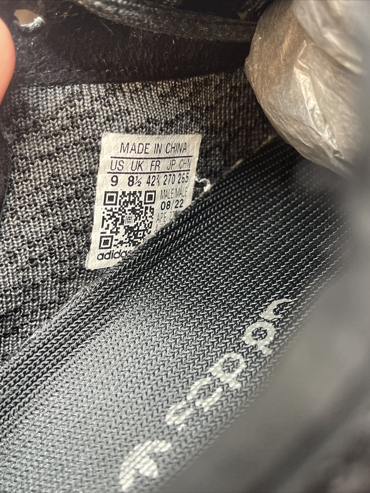 Adidas Yeezy boost 350 pirate black Size US 9 / EU 42 - 8 Thumbnail