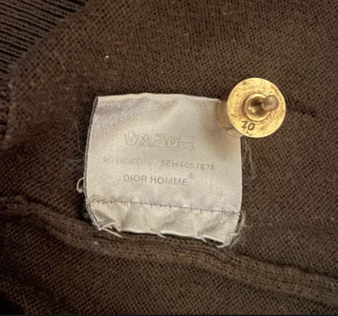 Hedi Slimane Dior Homme Hedi Slimane SS2005 Military Hoodie Size US M / EU 48-50 / 2 - 5 Thumbnail