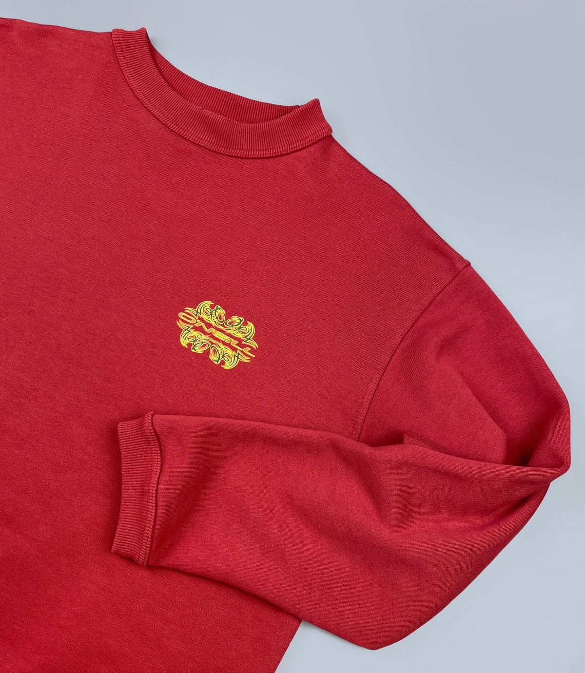 O'Neill Vintage O'NEILL Tribal Big Logo Red Oversized Sweatshirt Size US M / EU 48-50 / 2 - 3 Thumbnail
