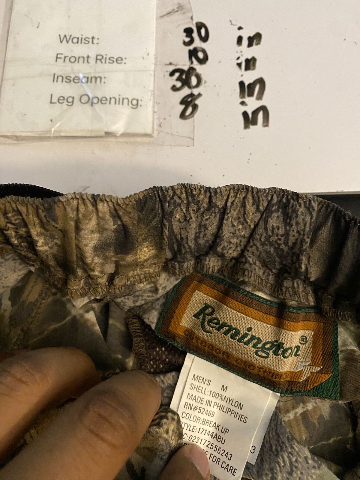 Other Vintage Remington Camo Cargo Hunting Pants Size US 30 / EU 46 - 4 Thumbnail
