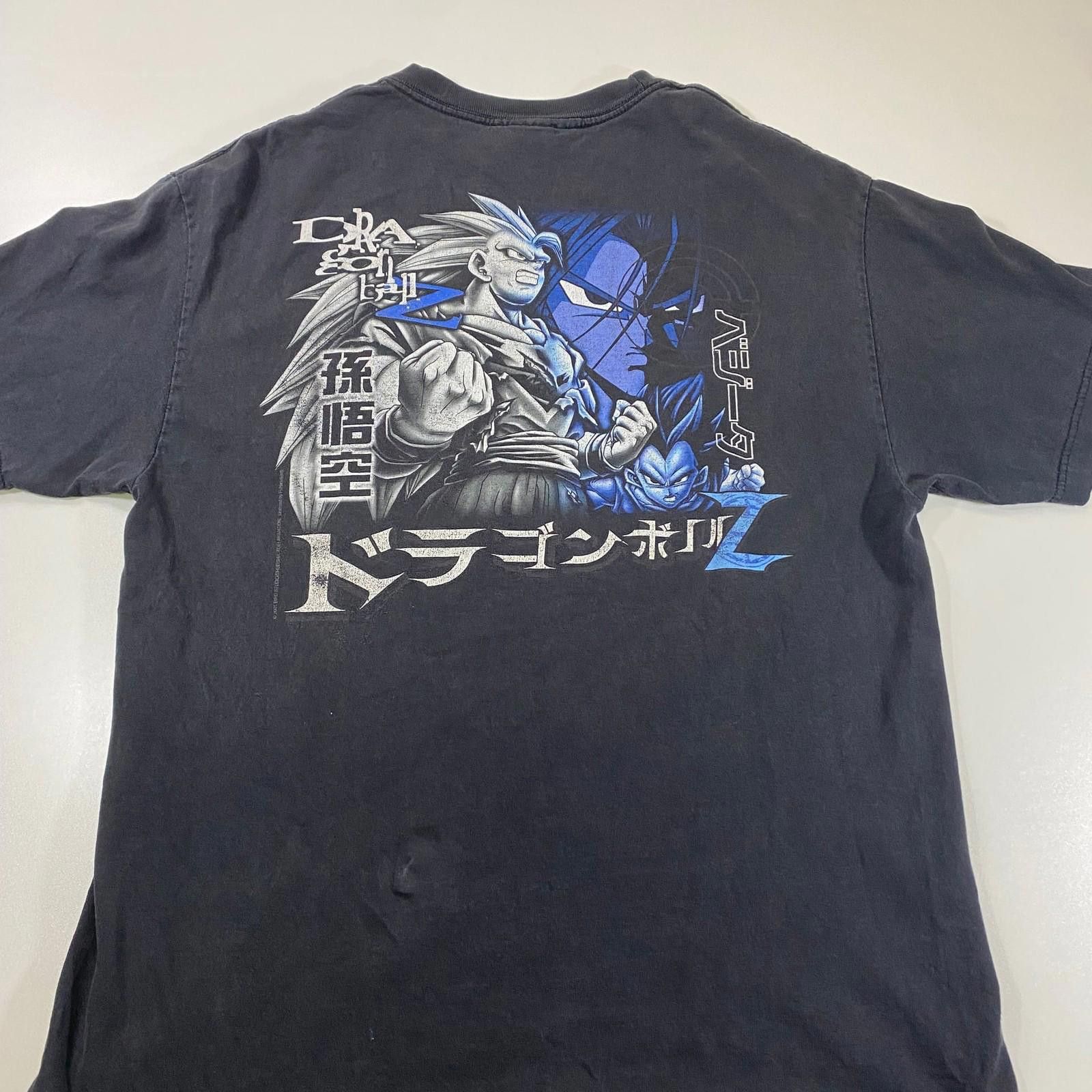 Other 2001 Dragon Ball Z Goku Vegeta Trunks Super Saiyan 3 Shirt Size ONE SIZE - 5 Thumbnail