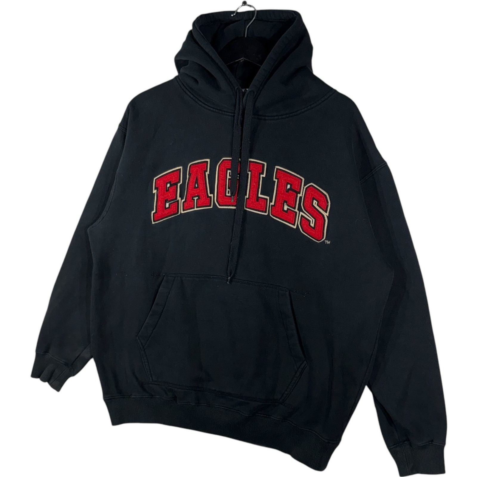 Colosseum Athletics Colosseum Athletics Eagles Patch Spellout Hoodie Size US XL / EU 56 / 4 - 3 Thumbnail