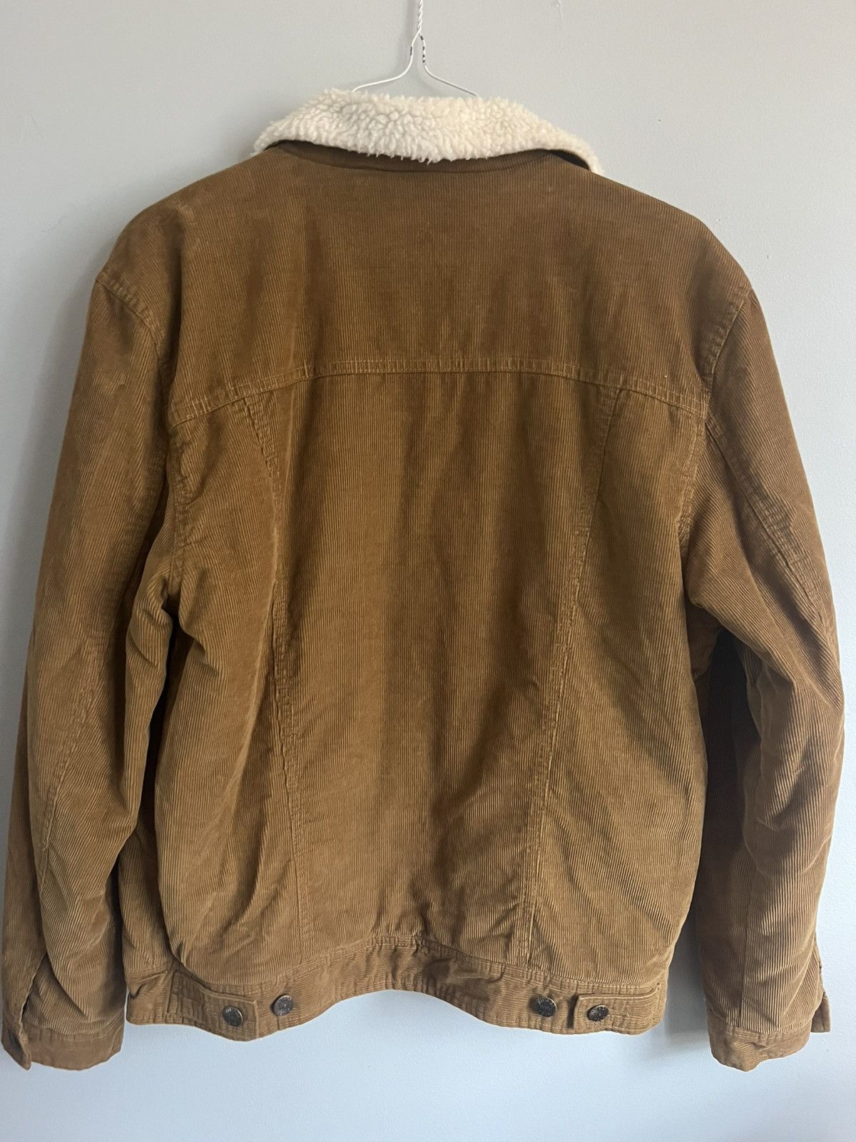 Vintage Sherpa-lined Tan Corduroy Jacket Size US M / EU 48-50 / 2 - 3 Thumbnail