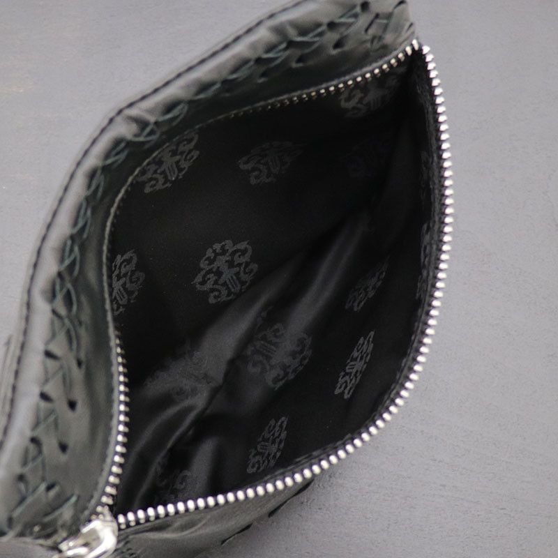Chrome Hearts Chrome Hearts Triple Cross Patch Zip Pouch Size ONE SIZE - 6 Thumbnail