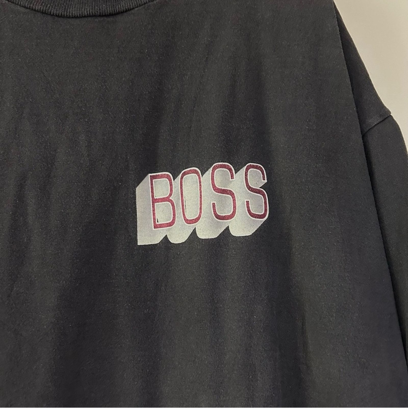 Other Vintage Boss Logo Faded Shirt Size US XXL / EU 58 / 5 - 3 Thumbnail