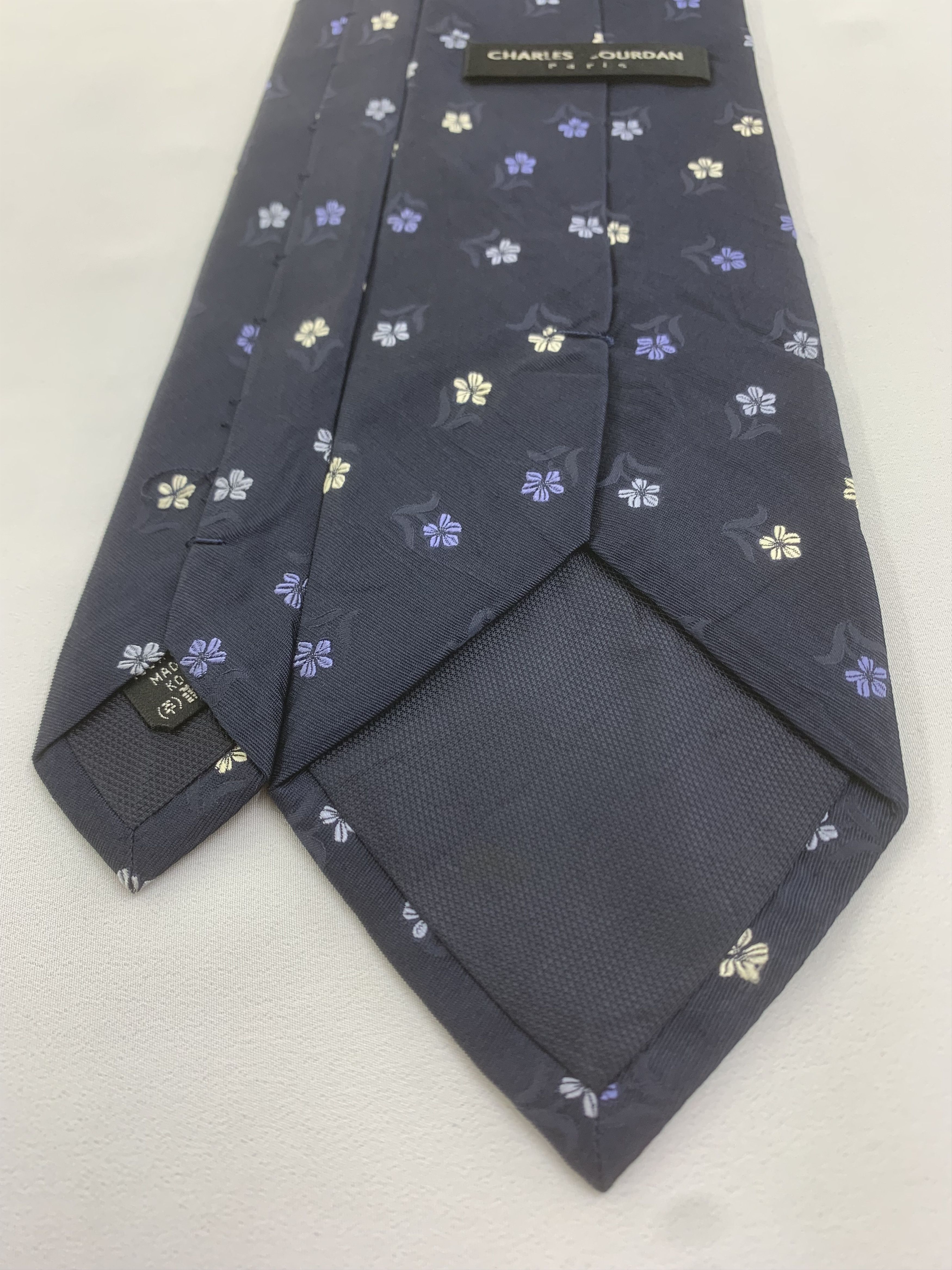 Charles Jourdan Charles Jourdan silk tie NT1004 Size ONE SIZE - 5 Thumbnail