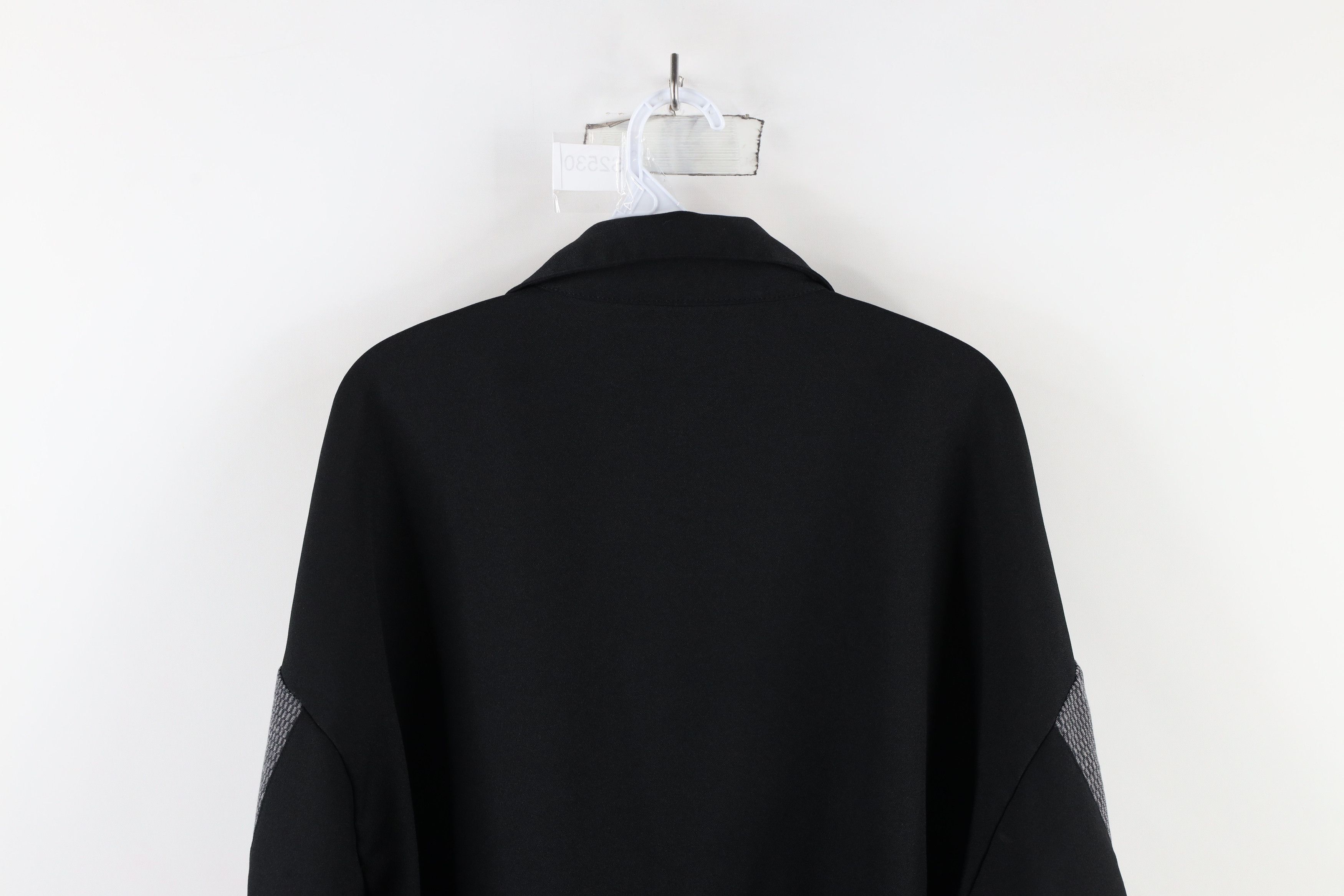 Vintage Vintage 90s Rockabilly Block Knit Collared Button Shirt Size US XL / EU 56 / 4 - 13 Thumbnail