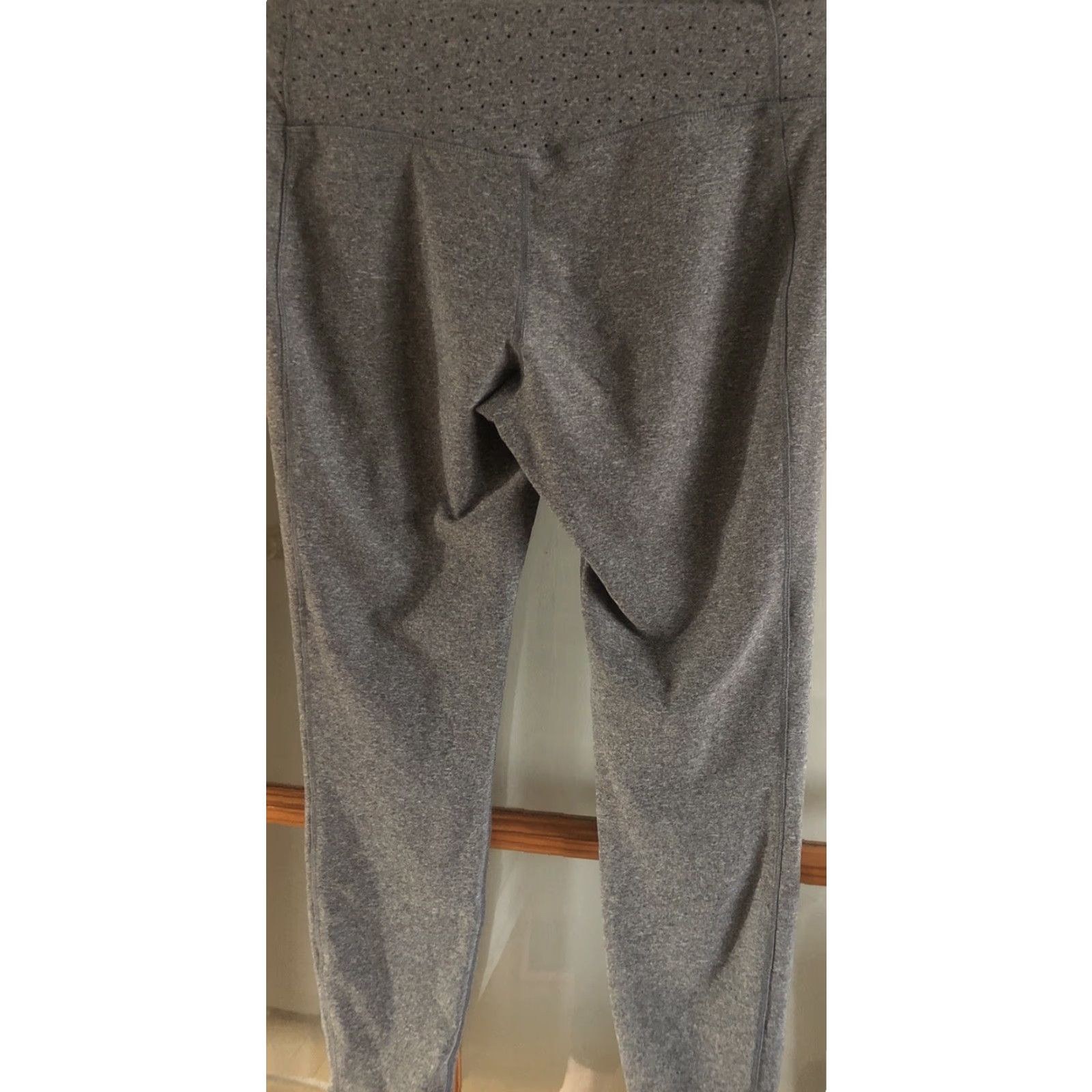 Vintage RBX Leggings Womens L Gray Athletic Yoga Running Pants Size 36" / US 14 / IT 50 - 3 Thumbnail