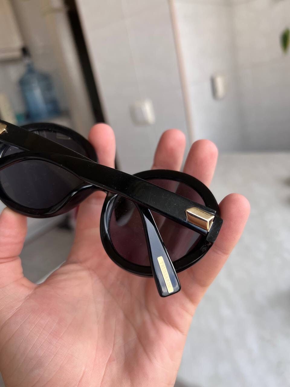 Trussardi Trussardi sunglasses black woman's eyewear ball frame Size ONE SIZE - 9 Thumbnail