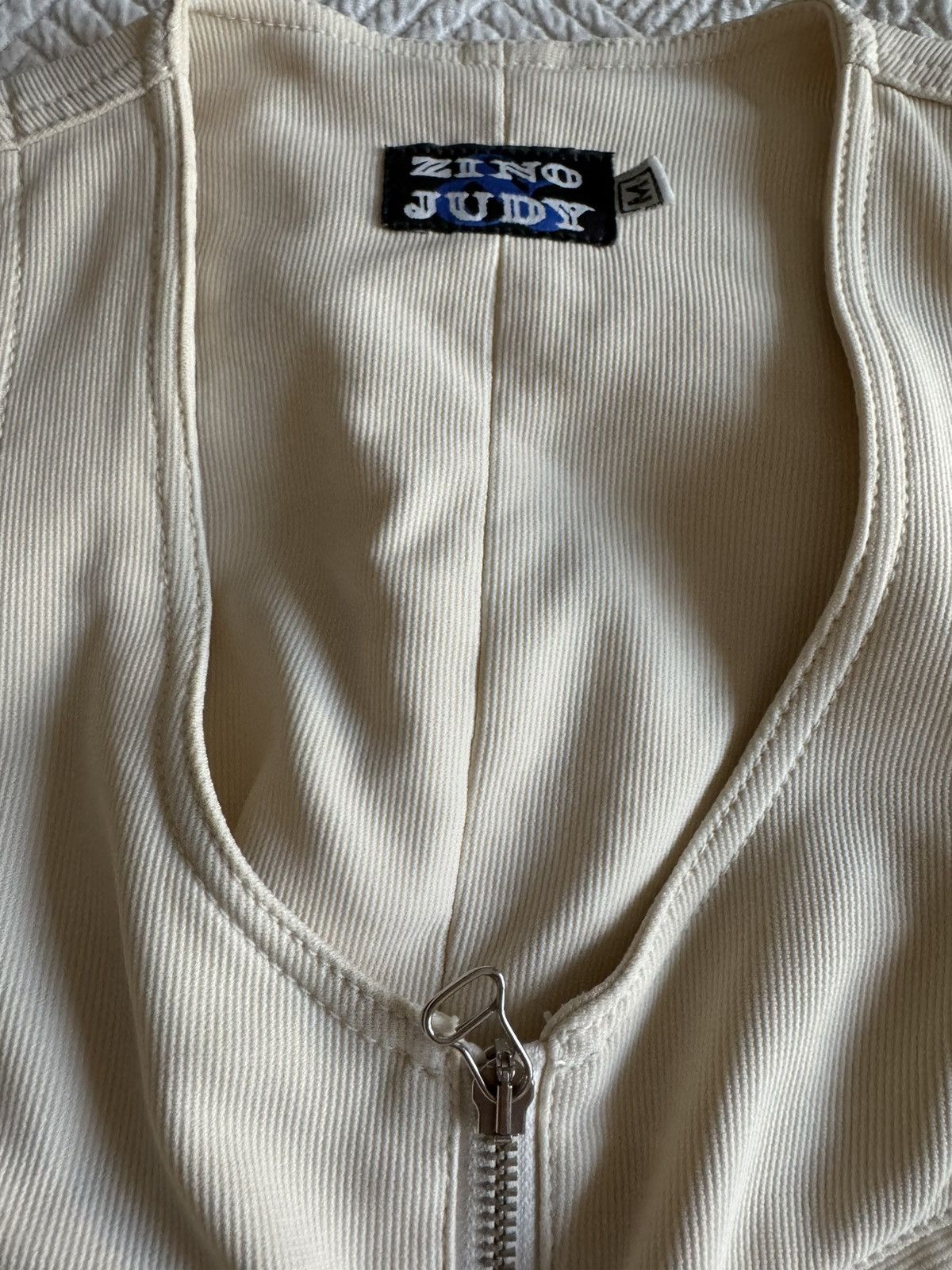 Japanese Brand Vintage avant garde cotton vest off white y2k Size M / US 6-8 / IT 42-44 - 12 Thumbnail