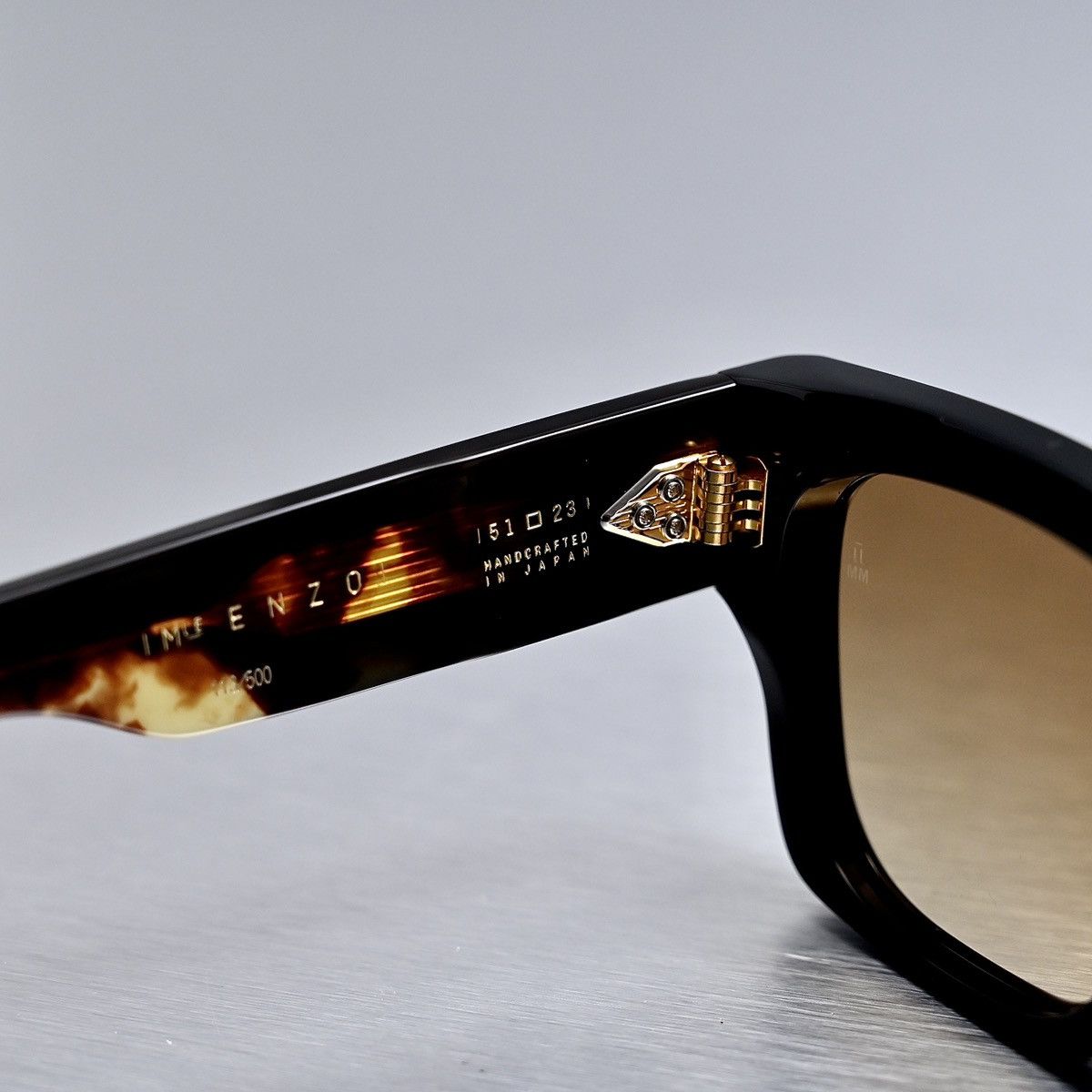 Jacques Marie Mage JACQUES MARIE MAGE JMM ENZO NOIR 15 SUNGLASSES Size ONE SIZE - 8 Thumbnail