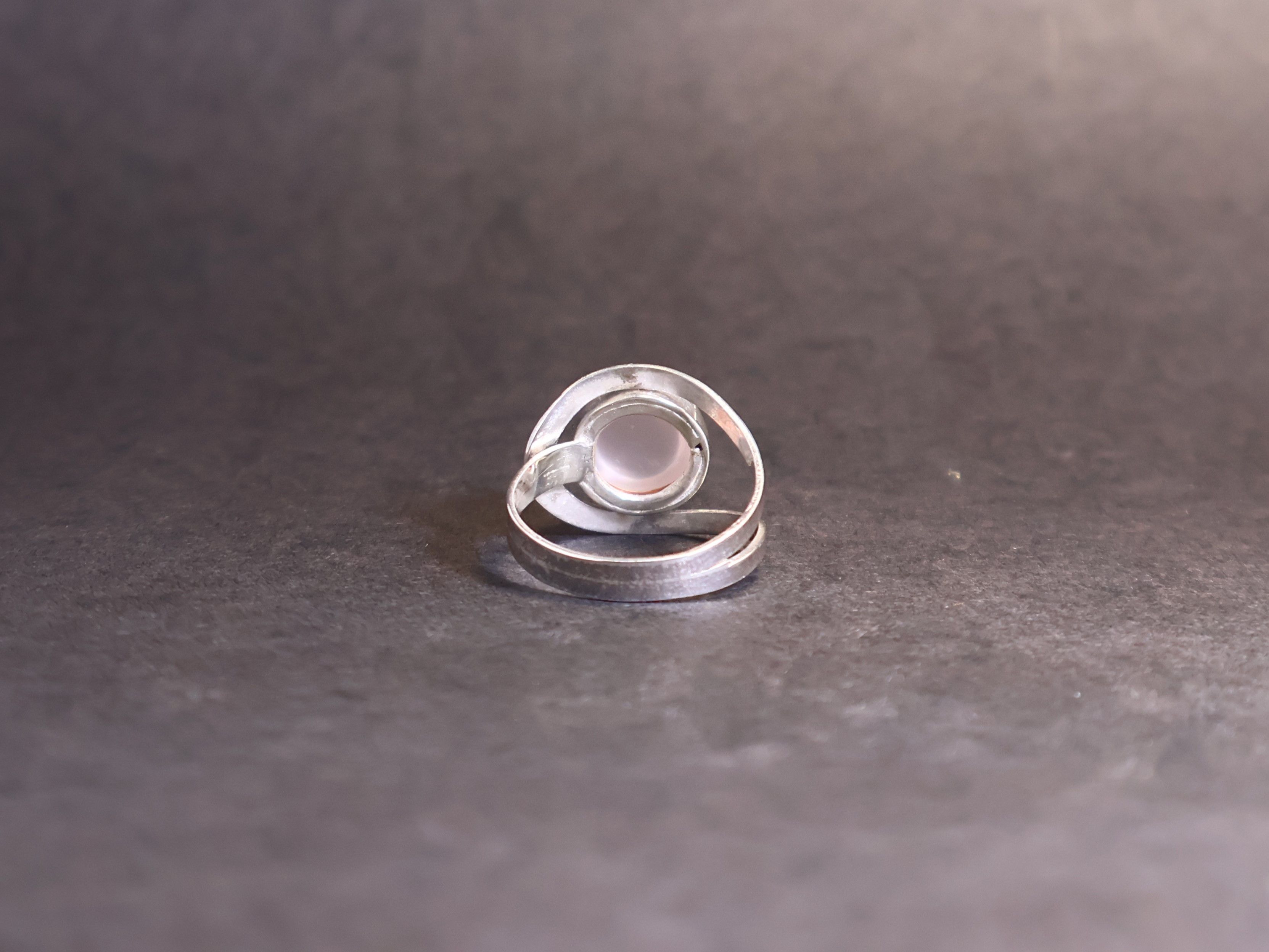 Handmade Rose Quartz Ring, 925 Sterling Silver, Handmade Women Ring, Size ONE SIZE - 8 Thumbnail