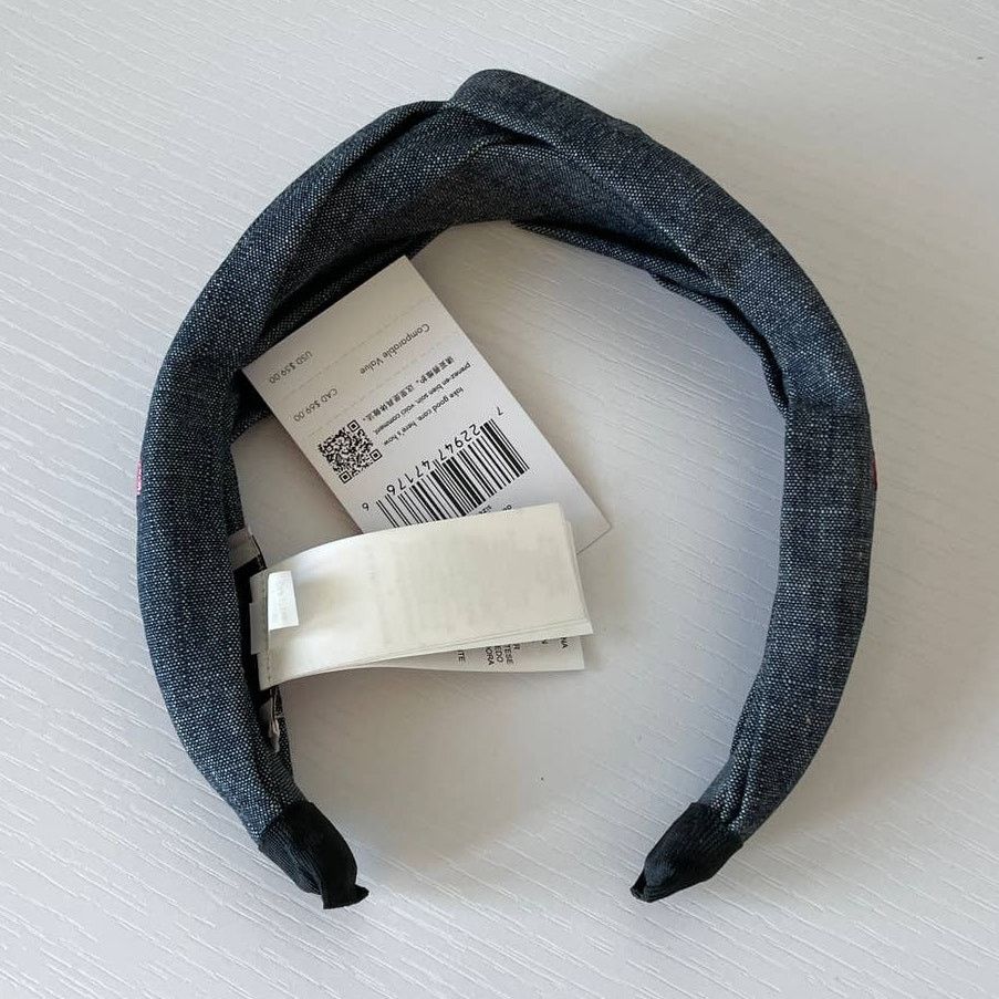Kate Spade Kate Spade Cherry Denim Twisted Headband One size Size ONE SIZE - 9 Thumbnail