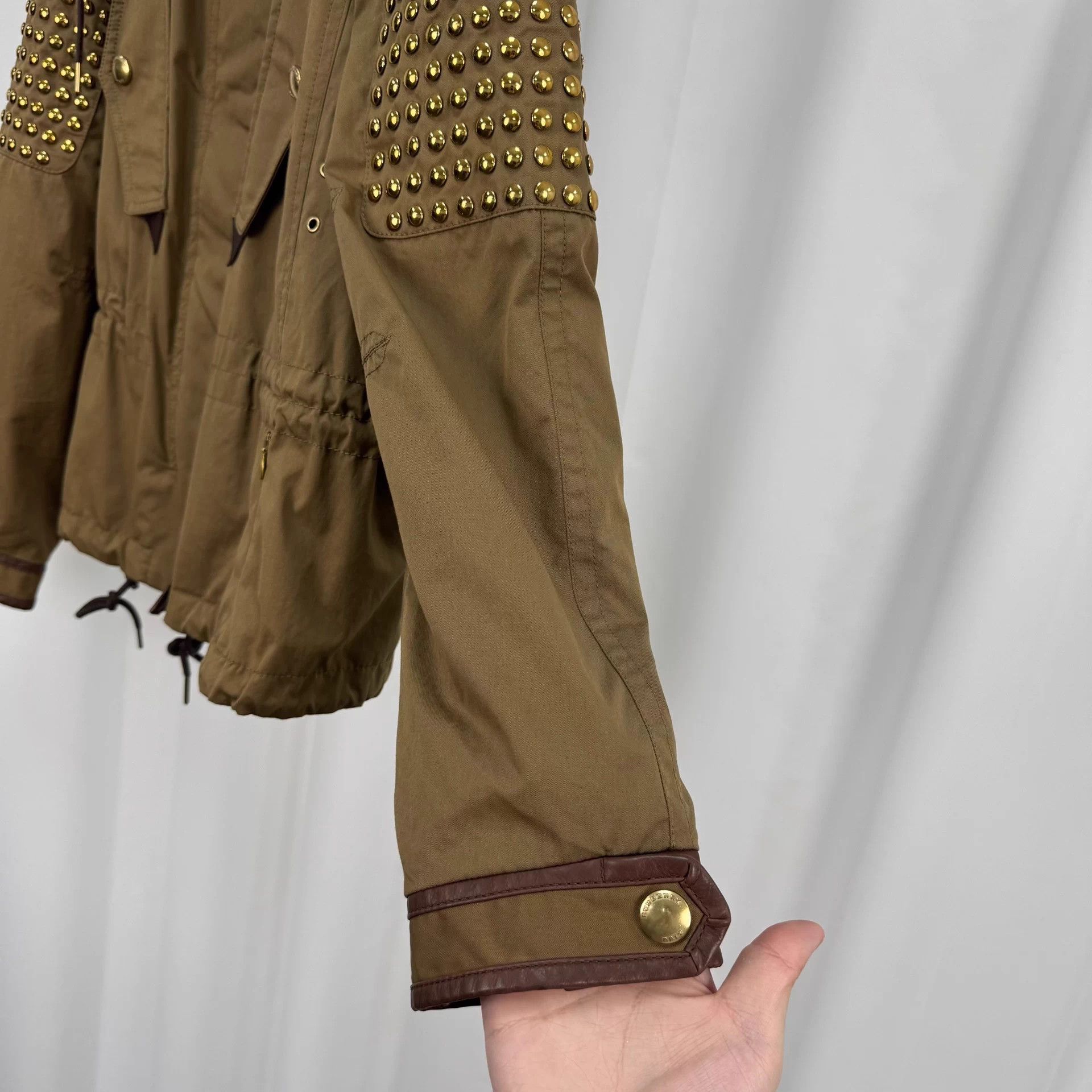 Burberry Burberry Runway Rivet Inner Check Jacket UK8 98 New Size S / US 4 / IT 40 - 4 Thumbnail