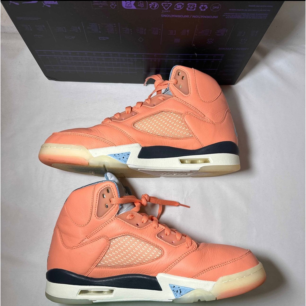 Jordan Brand × Nike DJ Khaled x Air Jordan 5 Retro We The Best - Crimson Bliss Size US 11 / EU 44 - 2 Thumbnail