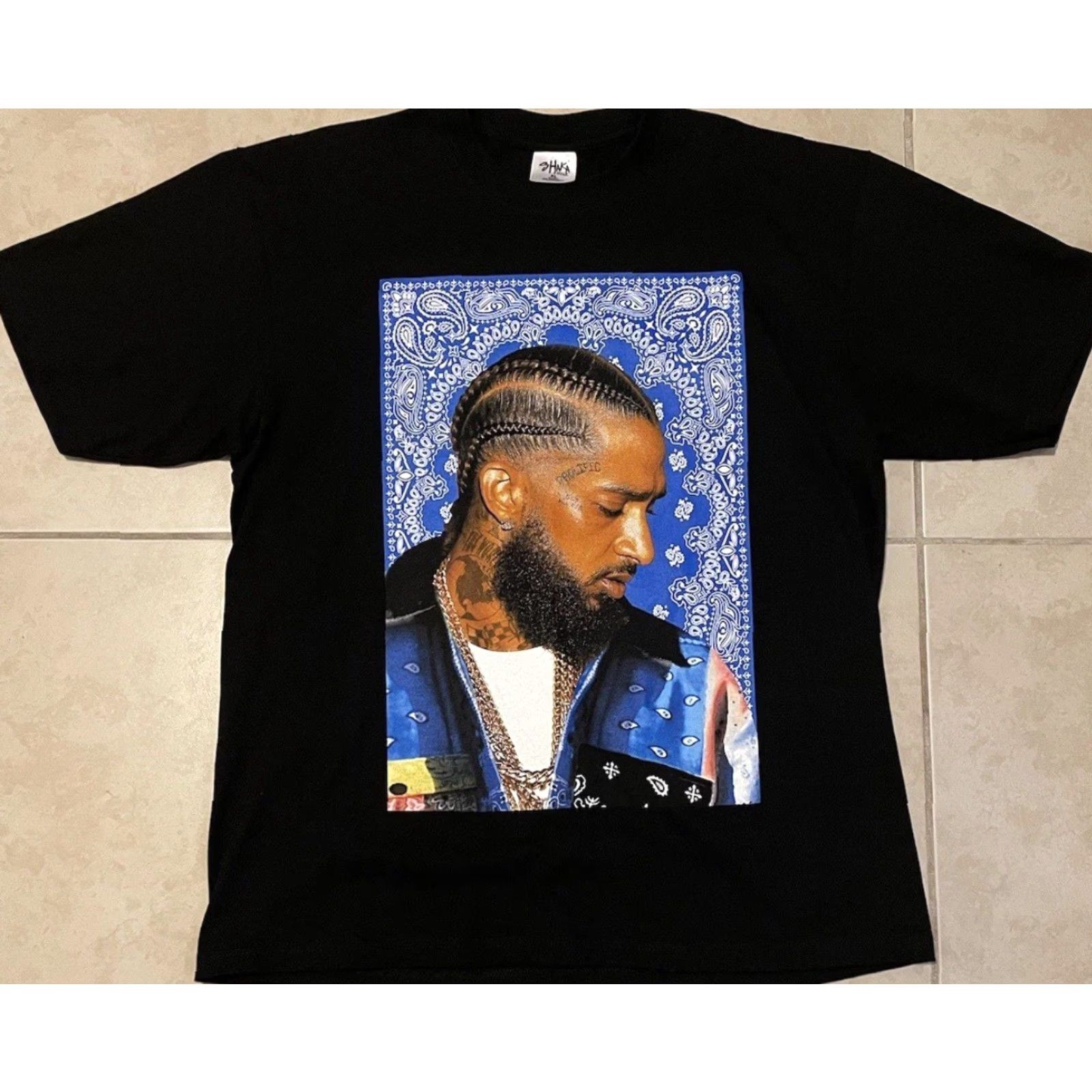 Vintage Nipsey Hussle Memorial Shirt XL Tour Hip Hop Rap Concert 90s Graphic Tee Men Black Vintage Size US XL / EU 56 / 4 - 2 Thumbnail
