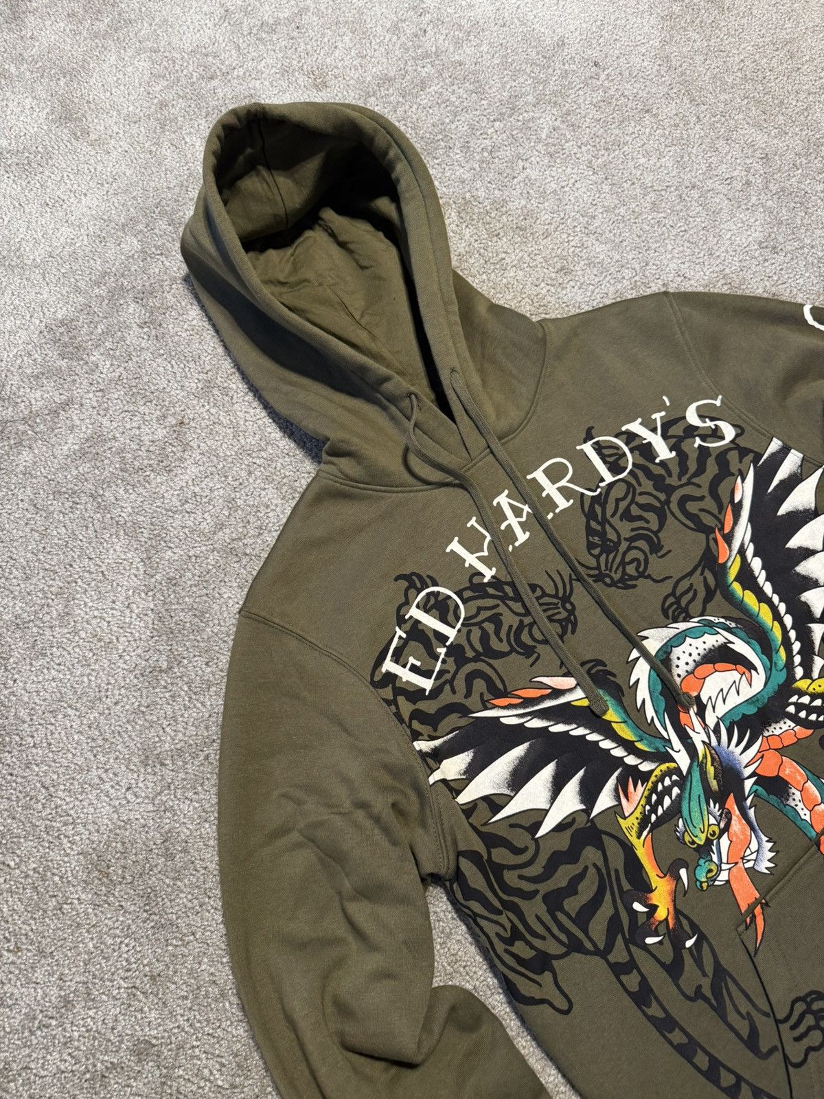 Ed Hardy × Japanese Brand Hoodie Ed Hardy Size US S / EU 44-46 / 1 - 8 Thumbnail