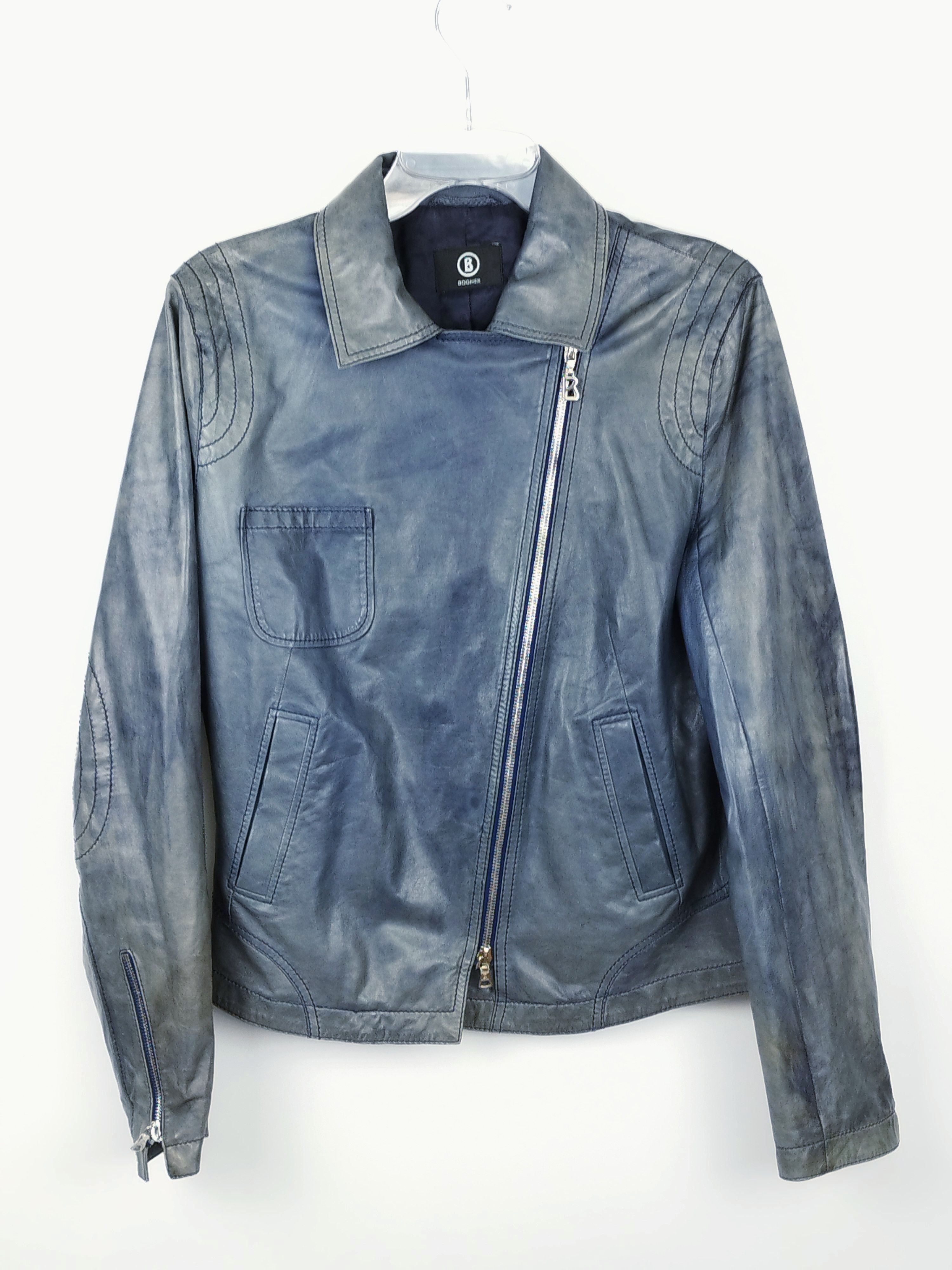 Bogner Bogner Leather Jacket Lambskin Size L / US 10 / IT 46 - 2 Thumbnail