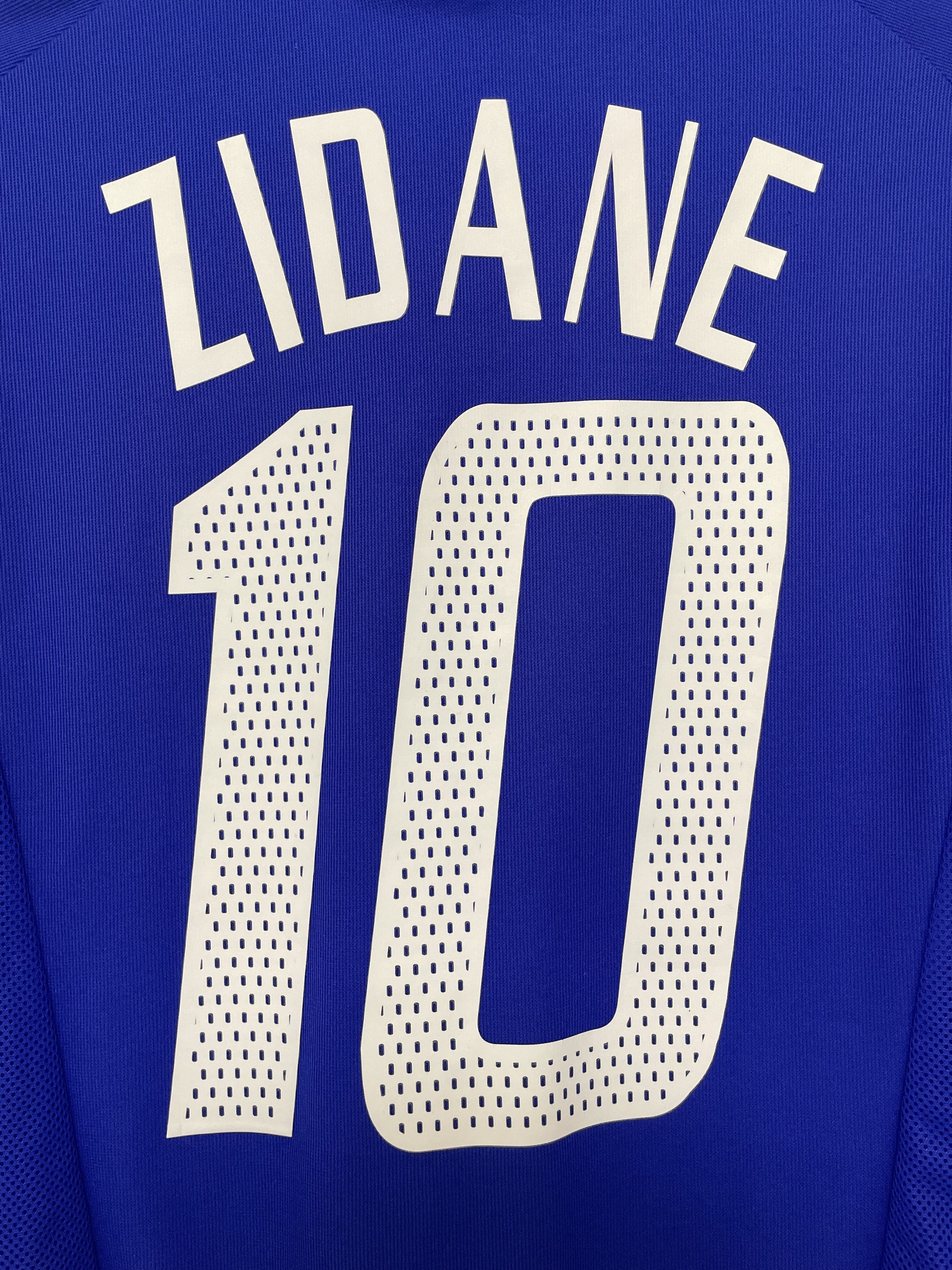 Adidas ADIDAS 2002 France #10 ZIDANE Jersey Soccer Football FFF Size US L / EU 52-54 / 3 - 11 Thumbnail