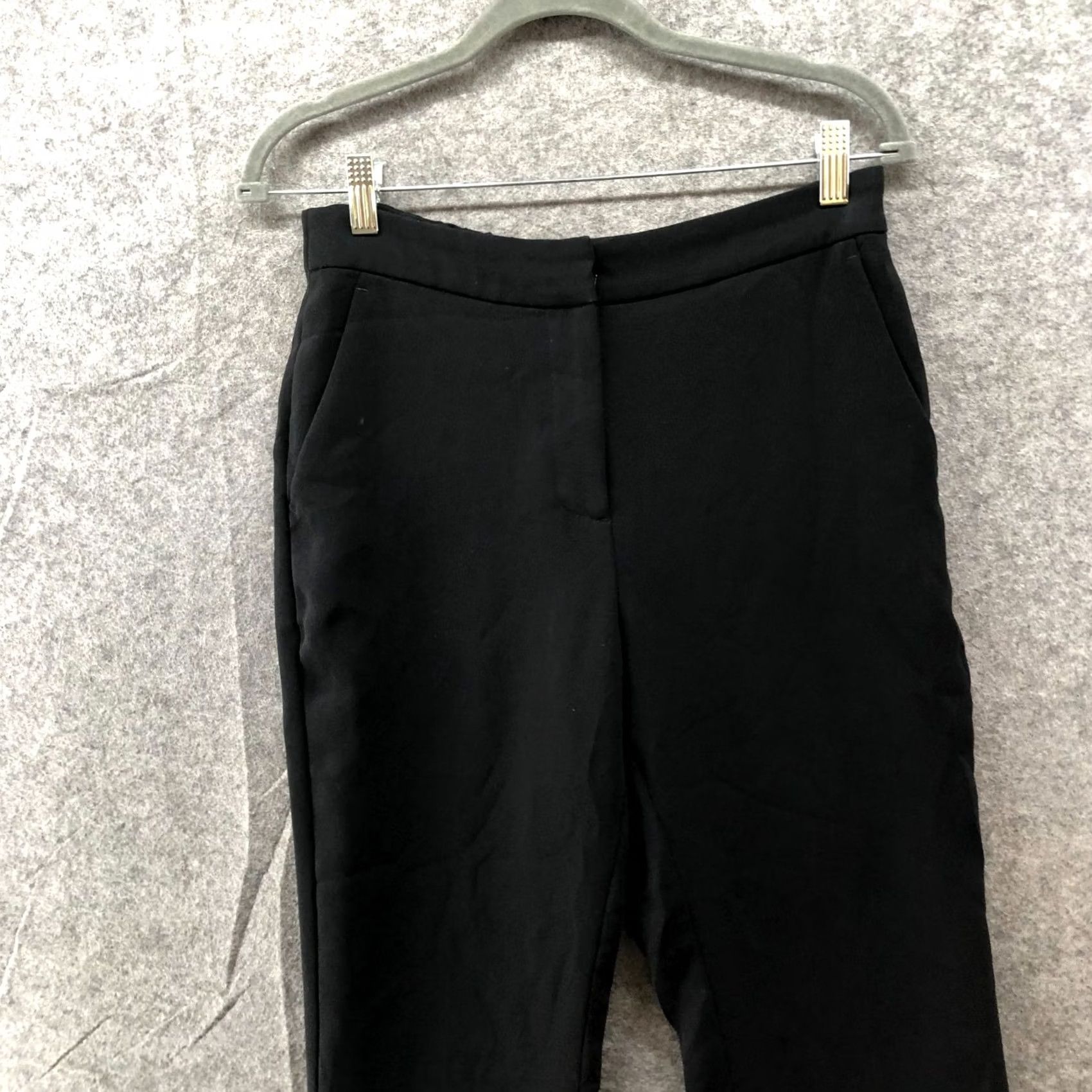 J.Crew J. Crew Pull On Easy Pant Matte Crepe Womens 4 Black Dress Trouser Ankle Size 27" / US 4 / IT 40 - 3 Thumbnail