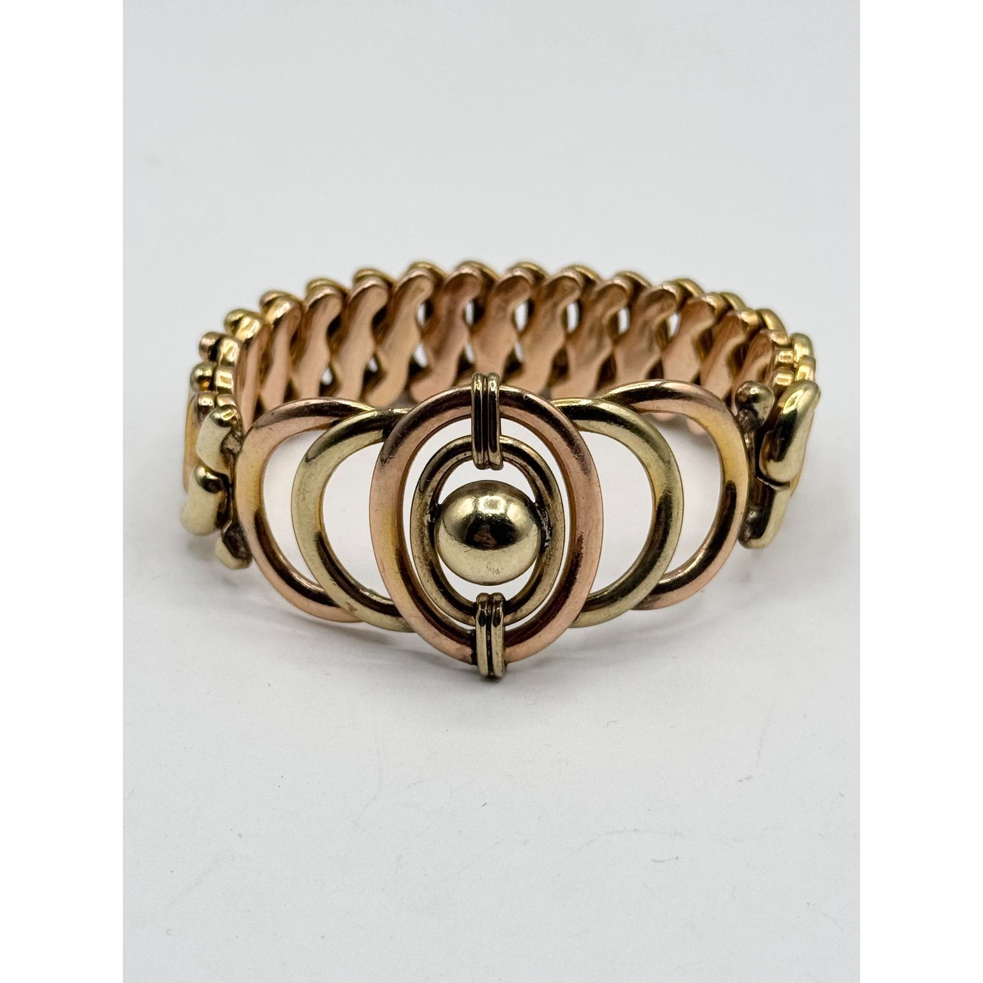 Vintage Estate Phoenix Speidel Made Gold Filled Two Tone Sweetheart Size ONE SIZE - 2 Thumbnail