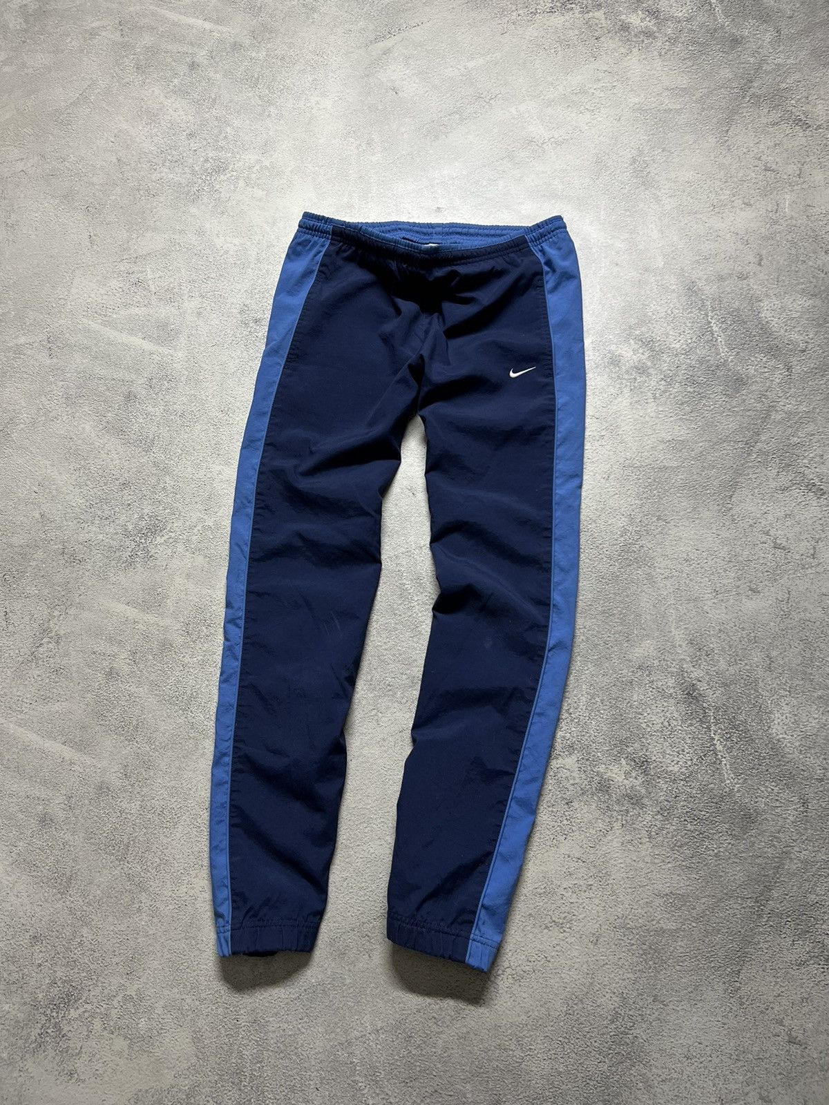 Nike × Vintage Vintage Y2K Nike Nylon Mini Swoosh Drill Pants 00’s Size US 30 / EU 46 - 4 Thumbnail
