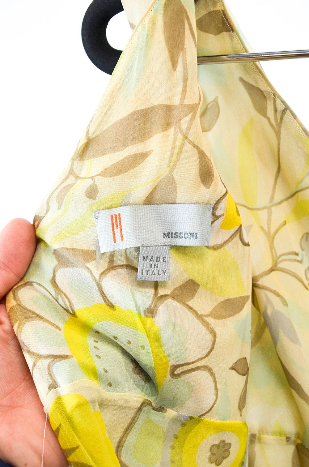 Missoni Missoni Floral Silk Tiered Dress – Size IT 40 (US 4) Size S / US 4 / IT 40 - 5 Thumbnail