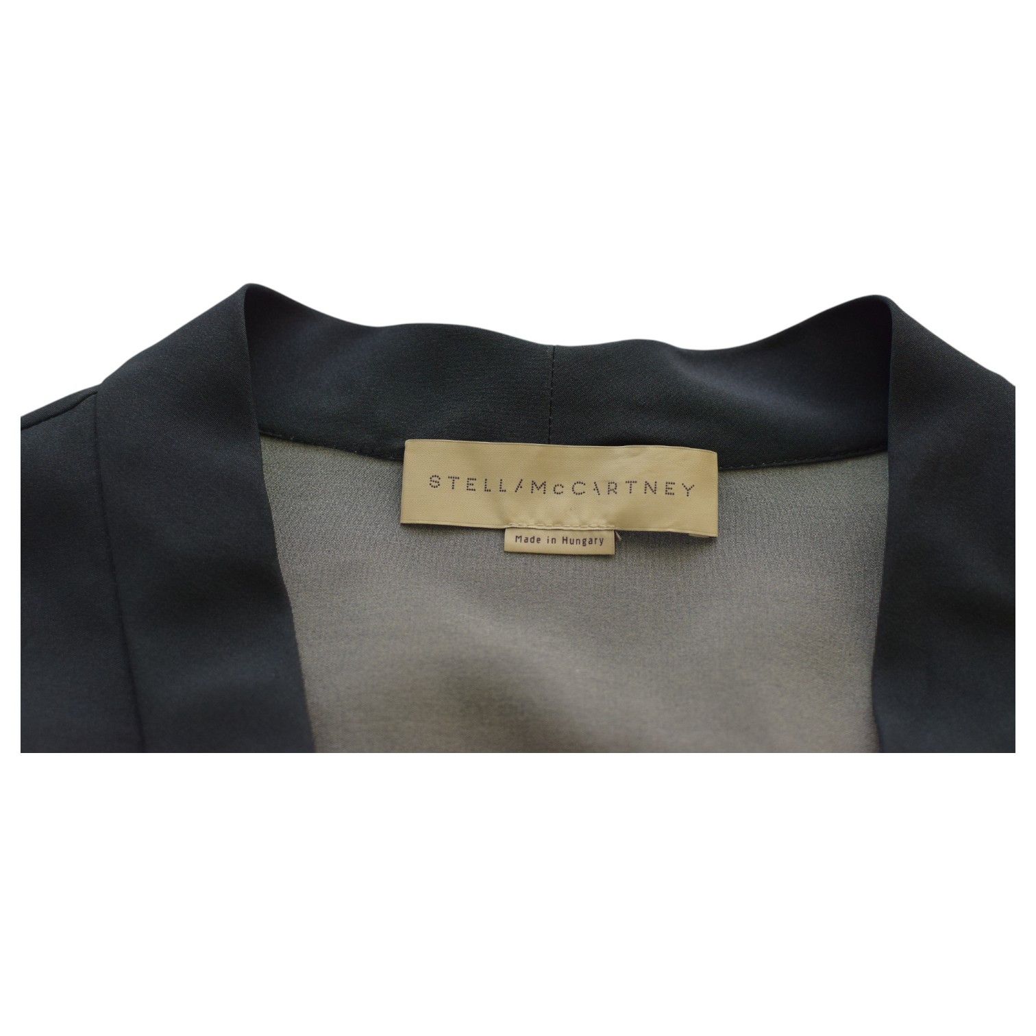 Stella McCartney Stella McCartney Blue Cream Tie Dye Effect 100% Silk Size M / US 6-8 / IT 42-44 - 3 Thumbnail