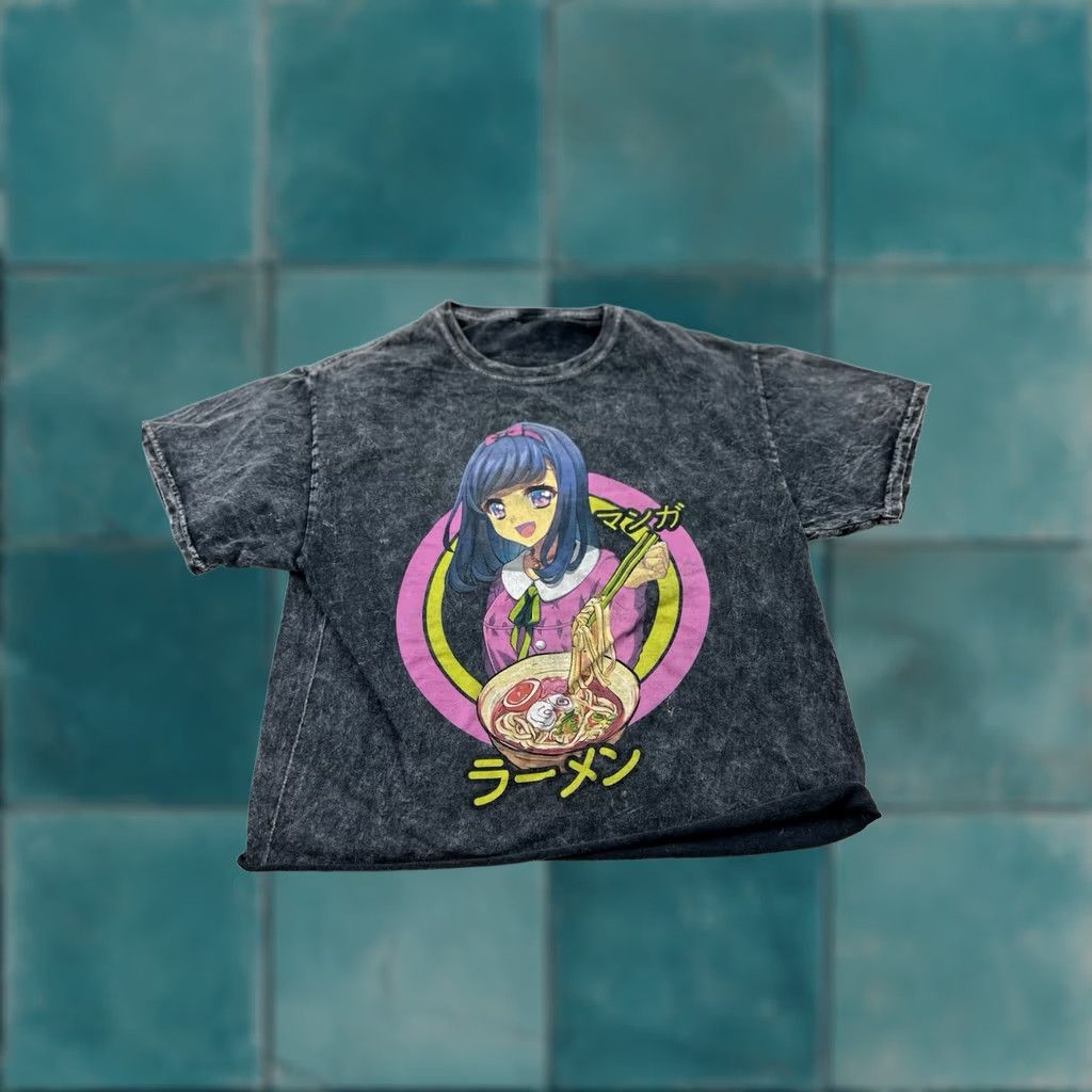Vintage Fifth Sun Sailor Moon Anime Noodles Cropped T Shirt Women’s M Medium Grey Size M / US 6-8 / IT 42-44 - 1 Thumbnail