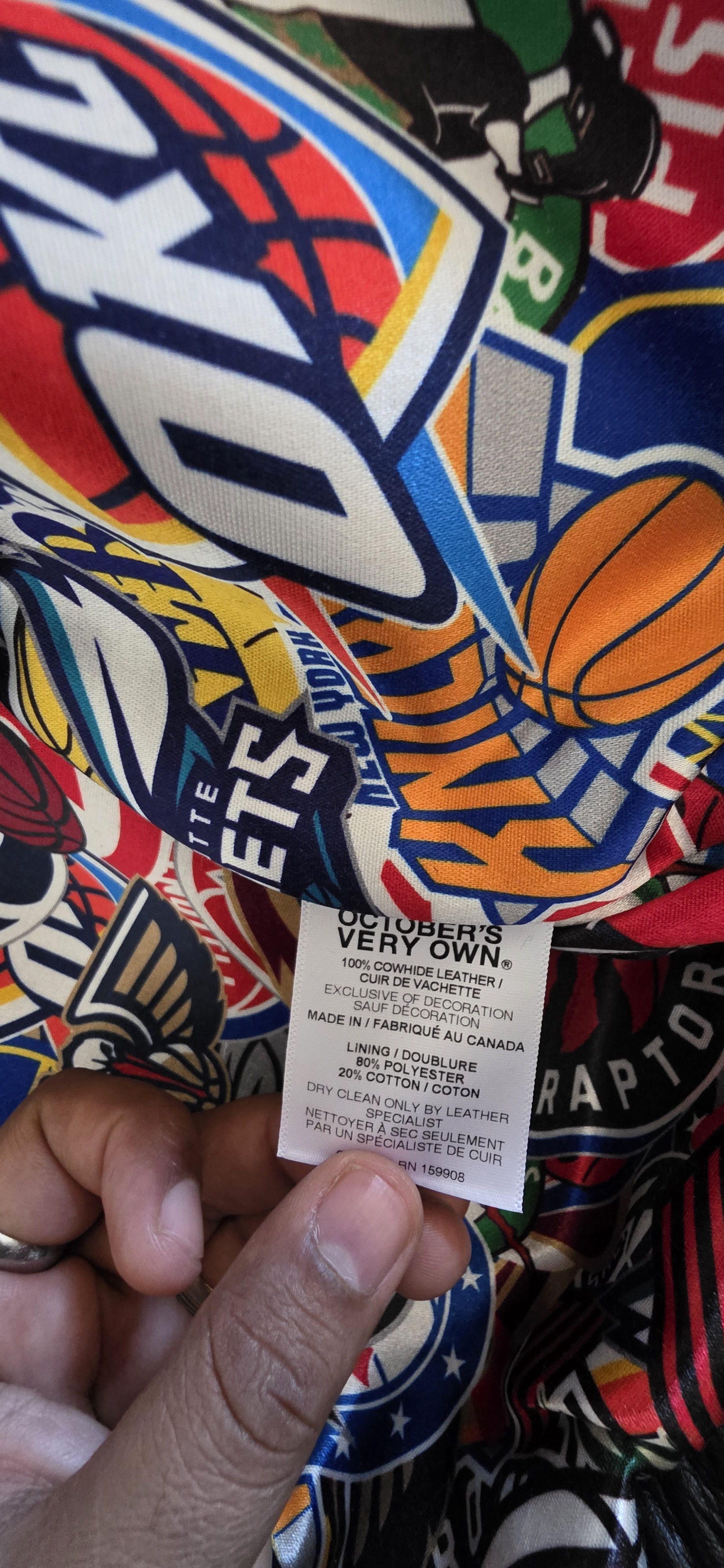 NBA × October's Very Own NBA ONE GAME INTERNATIONAL VARSITY JACKET Size US M / EU 48-50 / 2 - 7 Thumbnail