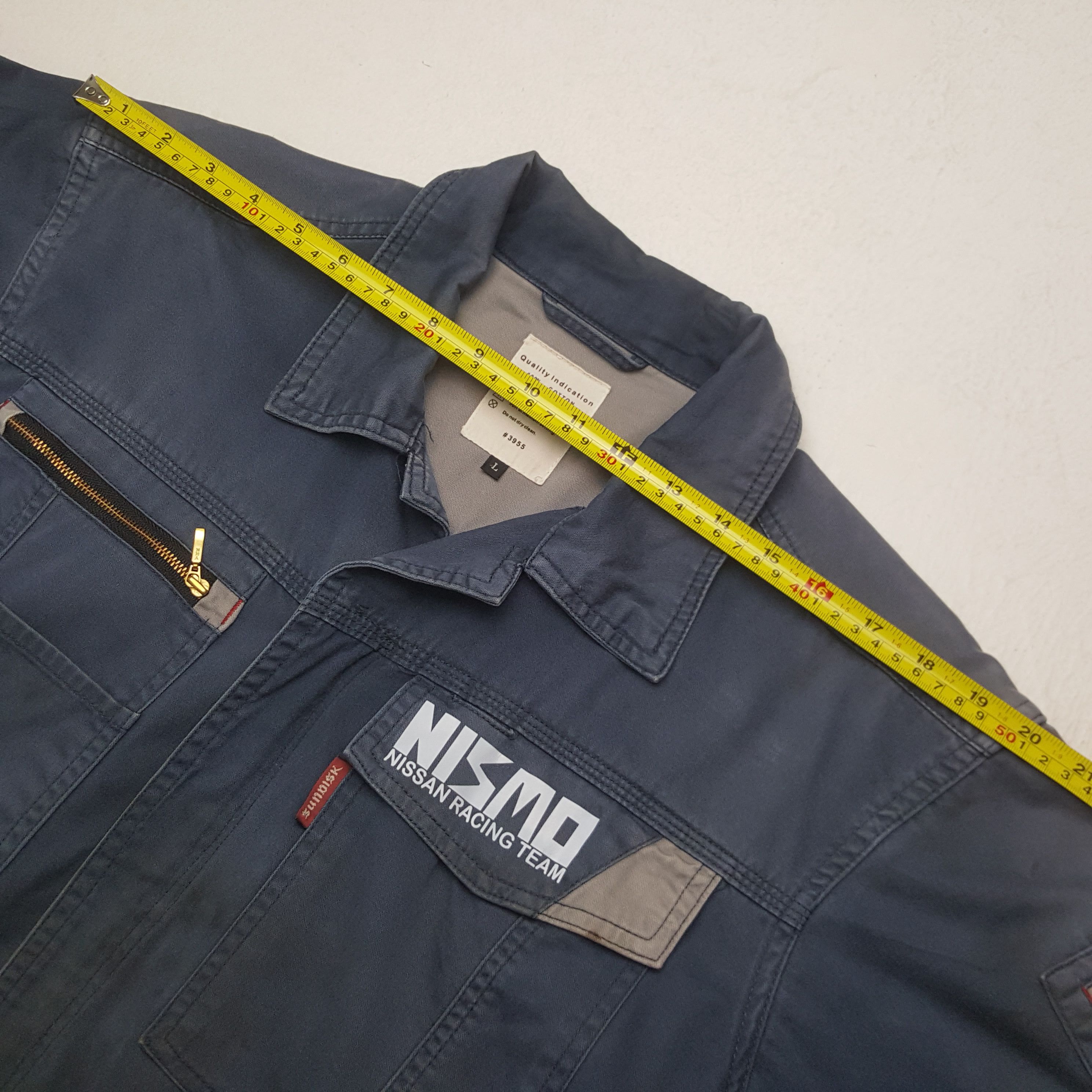 Japanese Brand × Vintage Vintage Nismo Racing Custom Worker Sport Coverall Jacket Size US M / EU 48-50 / 2 - 10 Thumbnail