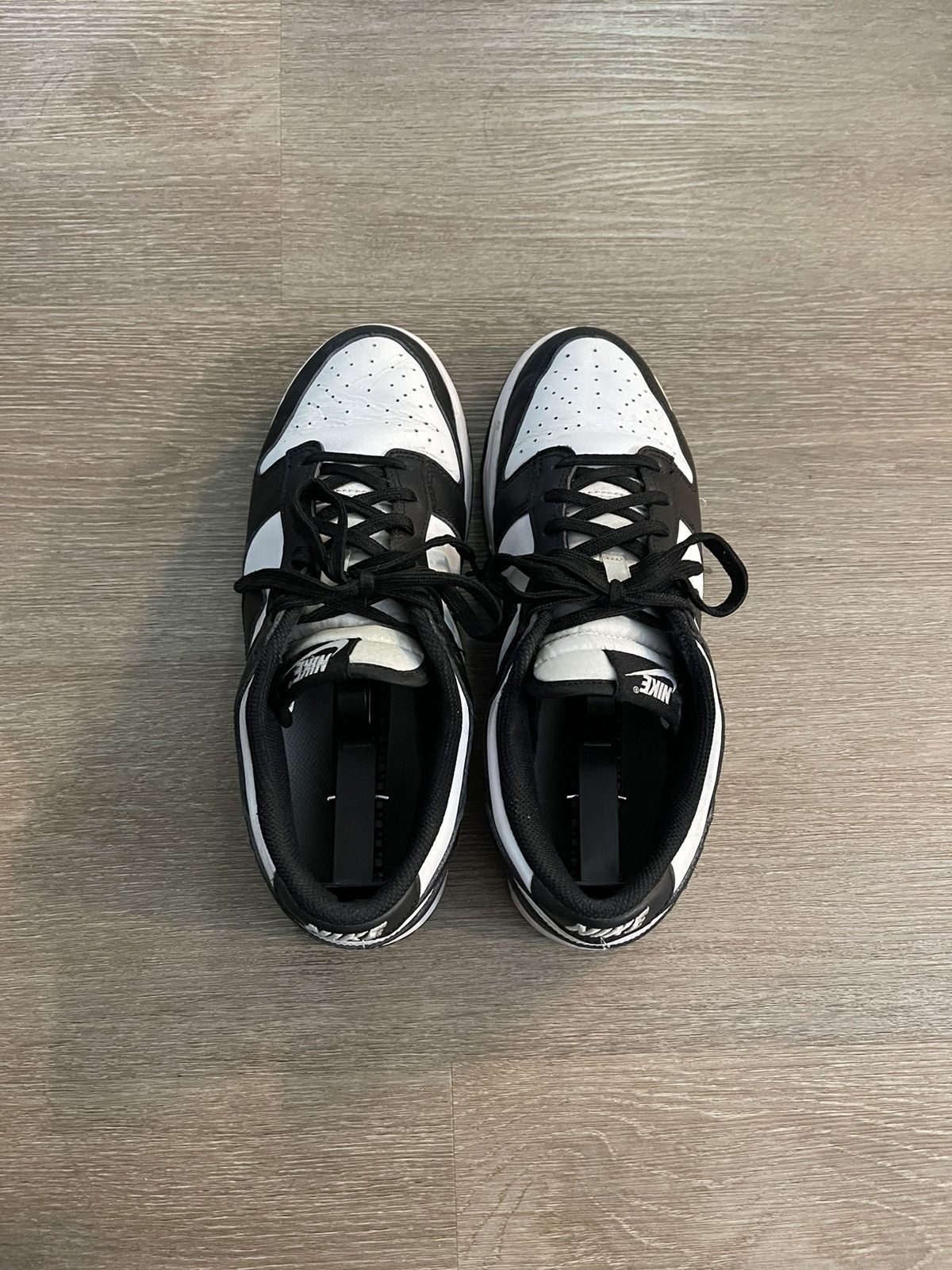 Nike Nike Dunk Low Black White Panda Used Size 8 No Box Size US 8 / EU 41 - 6 Thumbnail