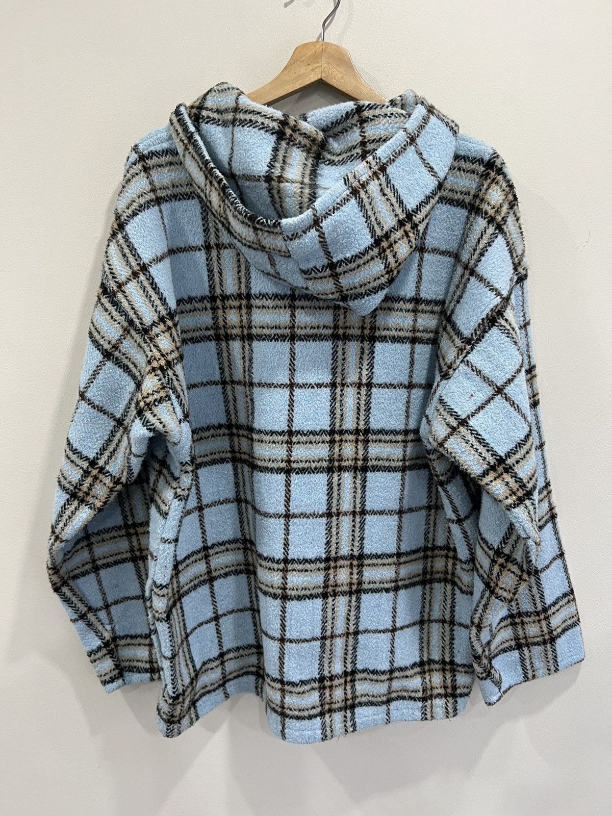 Vintage Vintage Earth Ragz Plaid Hoodie Sweater deer animal Size US XL / EU 56 / 4 - 2 Thumbnail