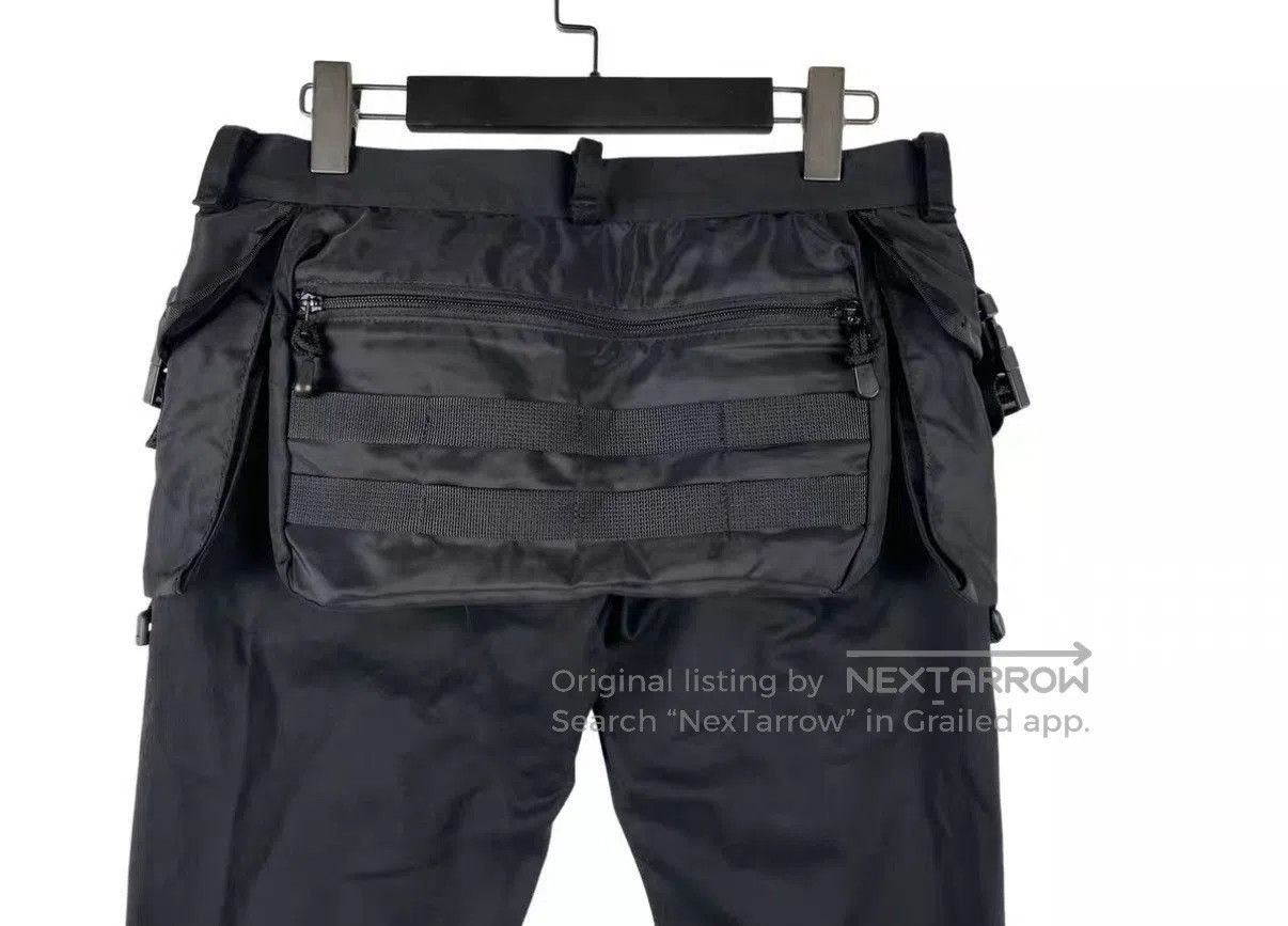 Undercover Black Utility Cargo Pants with Multiple Pockets. Size US 34 / EU 50 - 5 Thumbnail