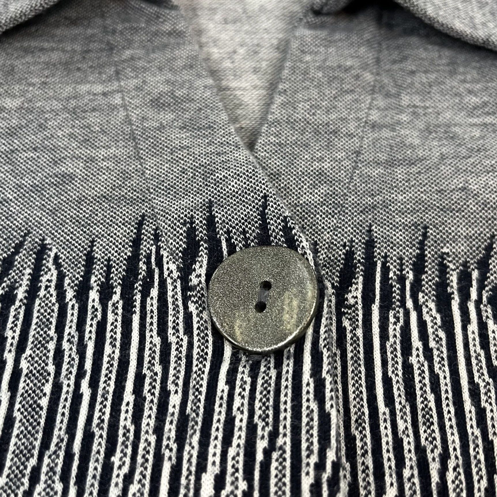 Vintage Parsley & Sage Top Womens Small Blue Button Collared Long Sleeve Shirt Striped Size S / US 4 / IT 40 - 3 Thumbnail