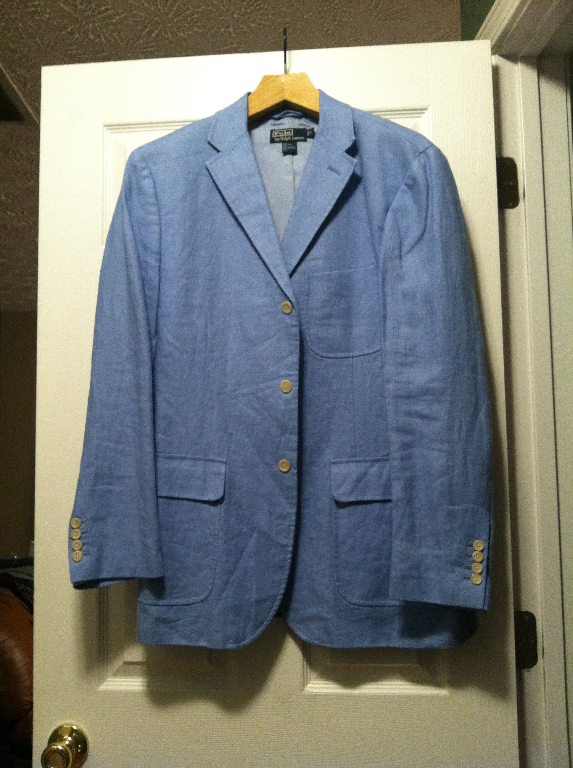 Polo Ralph Lauren POLO RALPH LAUREN MENS SPORT COAT JACKET BLAZER SIZE: L Size US L / EU 52-54 / 3 - 1 Thumbnail