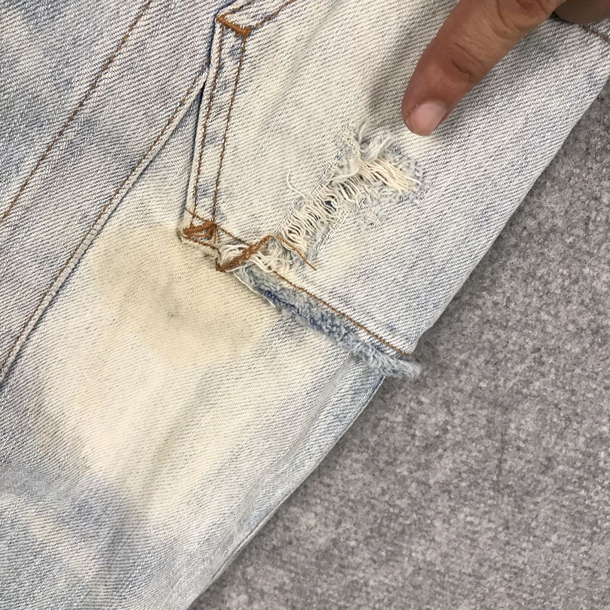 Japanese Brand FLARE DENIM ARGONAUT JAPAN BRAND BOOTCUT PANTS Size 28" / US 6 / IT 42 - 7 Thumbnail