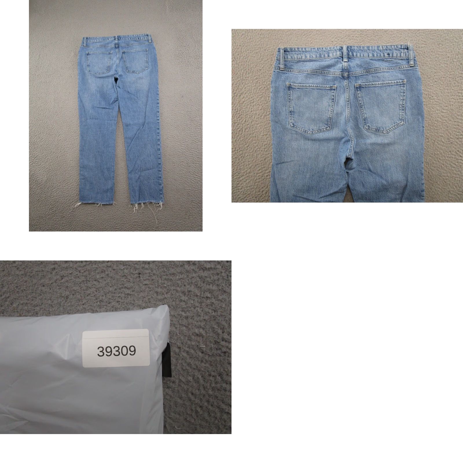 Gap Gap 1969 Slim Boyfriend Jeans Blue Denim Stretch 5-Pocket Size 10/30R Regular Women Size 32" / US 10 / IT 46 - 9 Thumbnail