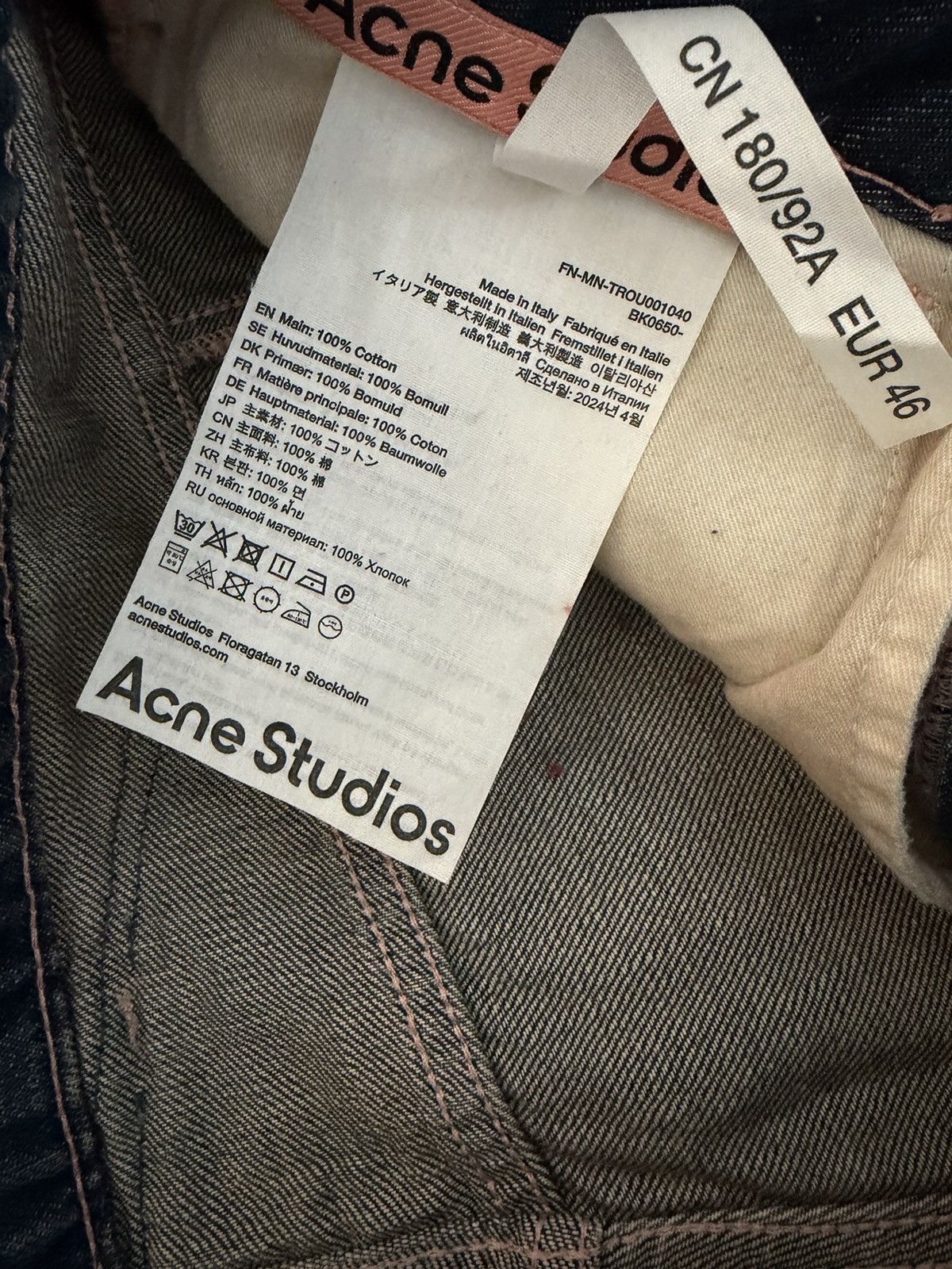 Acne Studios Acne studios jeans Size US 31 - 3 Thumbnail