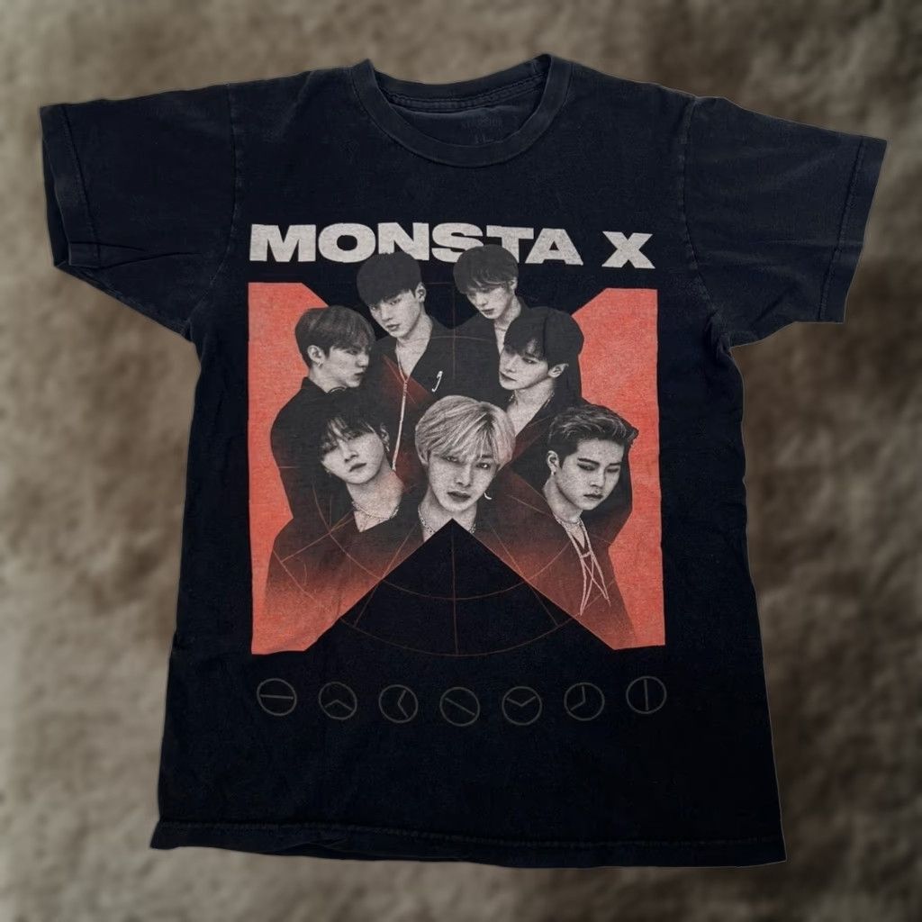 Vintage Monsta X T-Shirt Adults Small Black Starship Band Graphic Print Crew Neck Short Sleeve Size US S / EU 44-46 / 1 - 1 Thumbnail