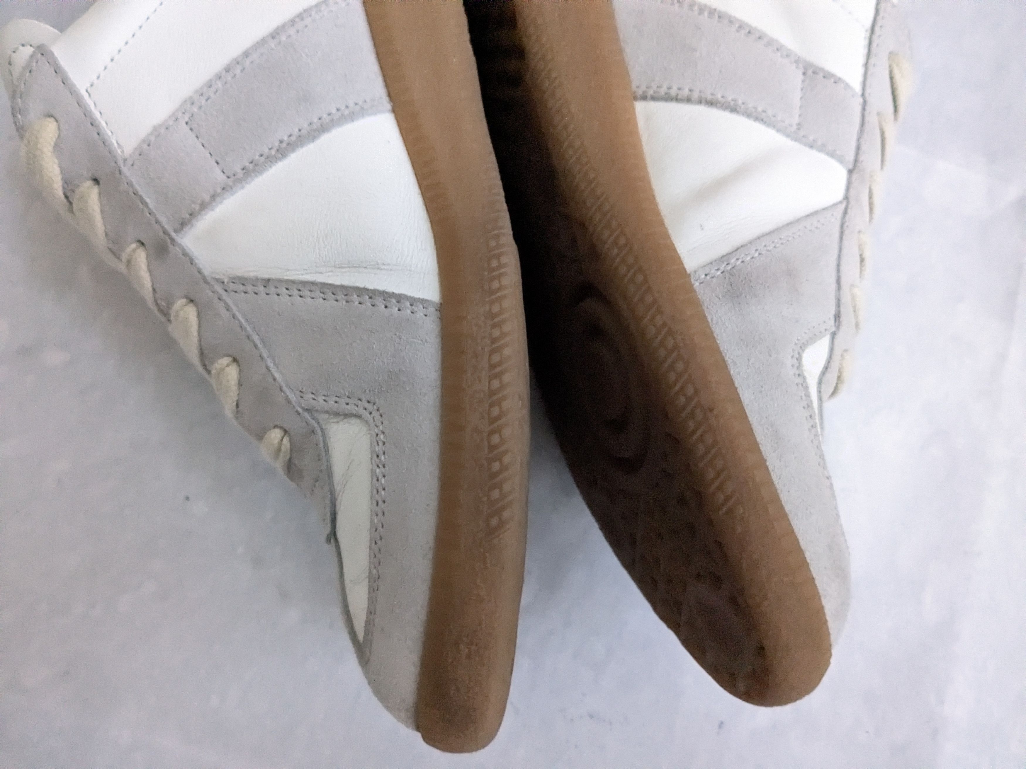 Maison Margiela Maison Margiela Replica GAT White Gray 37 7 Womens Size US 7 / IT 37 - 12 Thumbnail