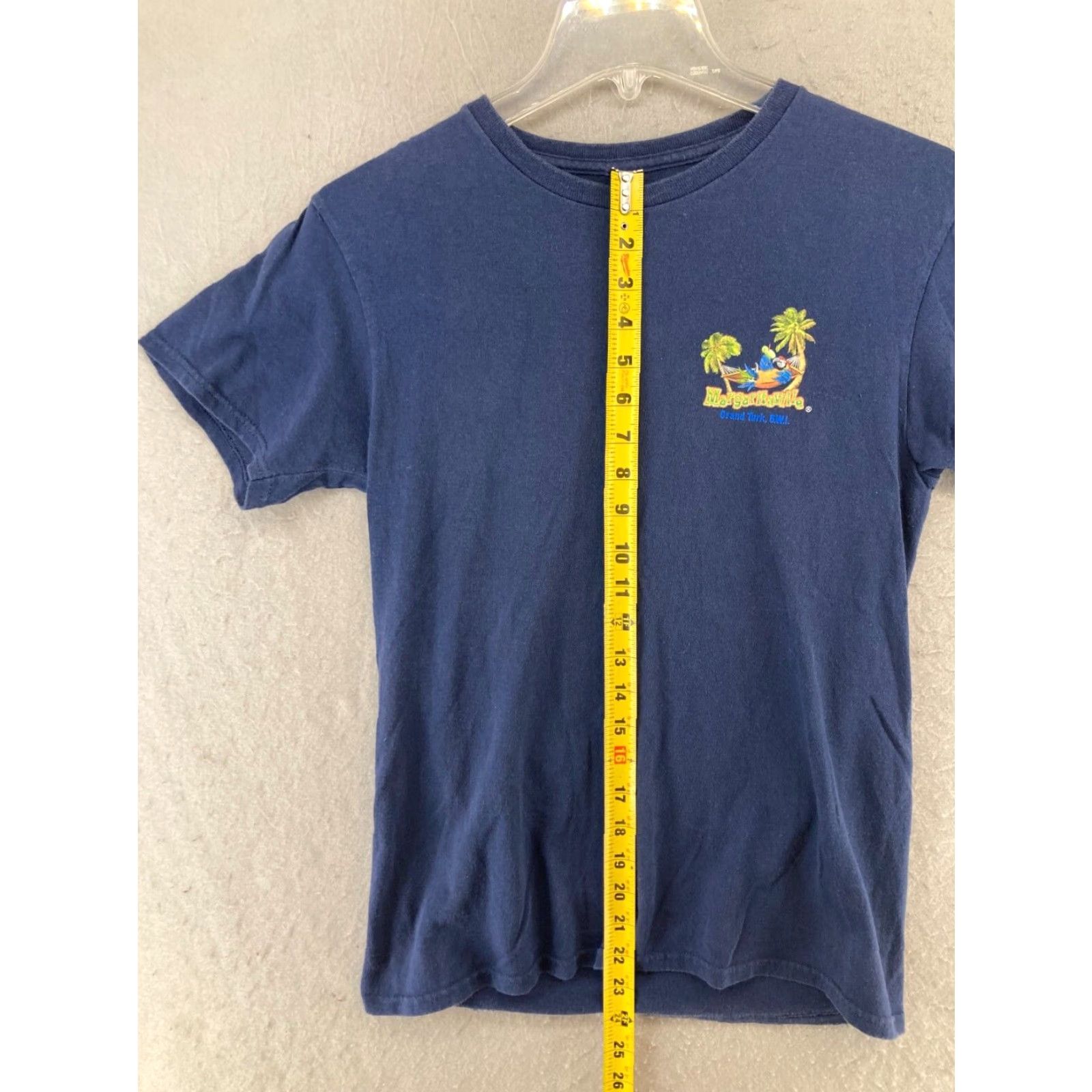 Vintage Margaritaville Parrot Mens Small TShirt Blue Livin For The Weekend Size US S / EU 44-46 / 1 - 4 Thumbnail