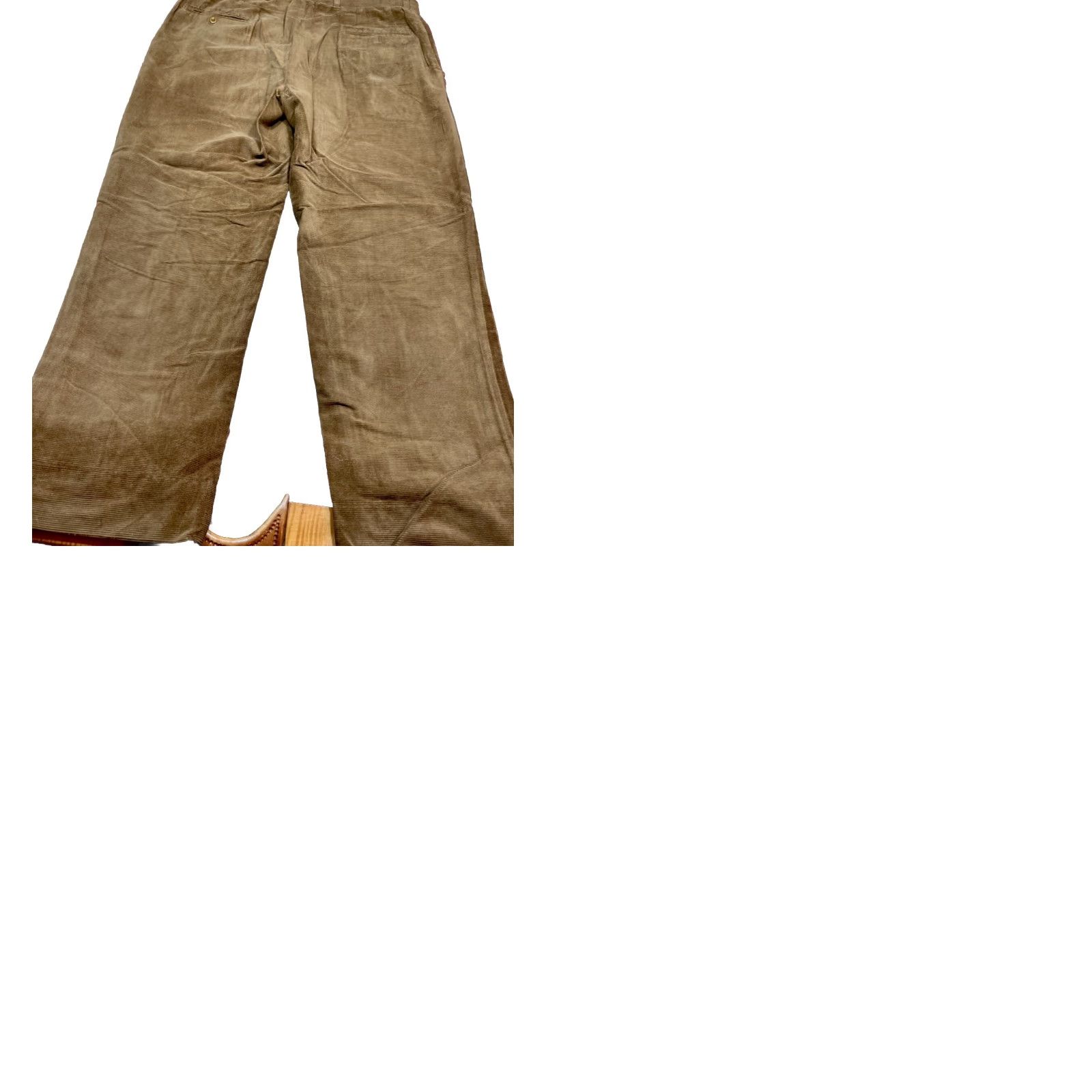 Vintage VINTAGE Henry Jacobson Brown Corduroy Pants Men 36 Classic Fit Brown Cotton Tencel Corduroy Pants 90s Fashion Mens Size US 36 / EU 52 - 11 Thumbnail