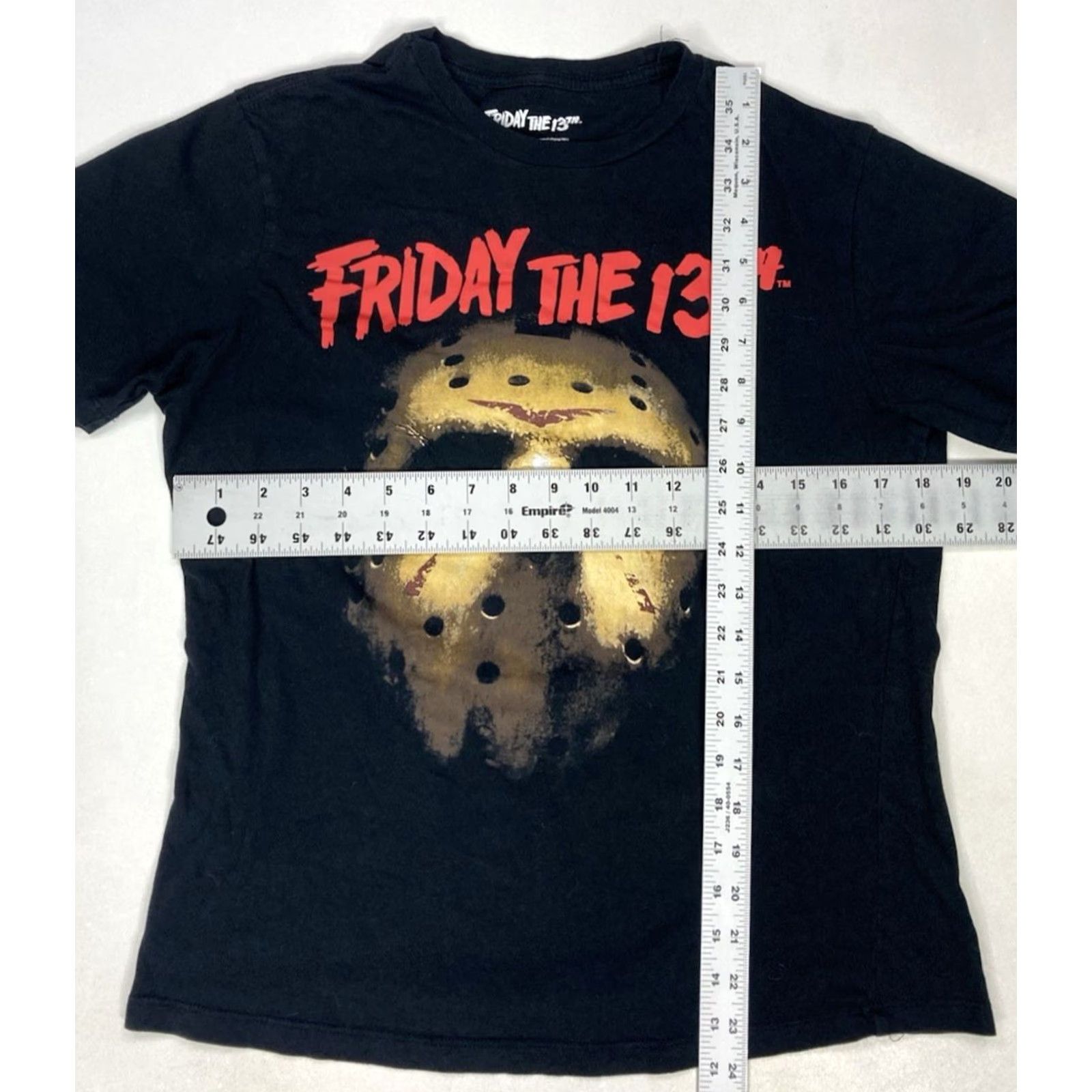 Vintage VINTAGE Friday The 13th Jason Graphic T-shirt Women Medium Black Short Sleeve Movie Size M / US 6-8 / IT 42-44 - 5 Thumbnail