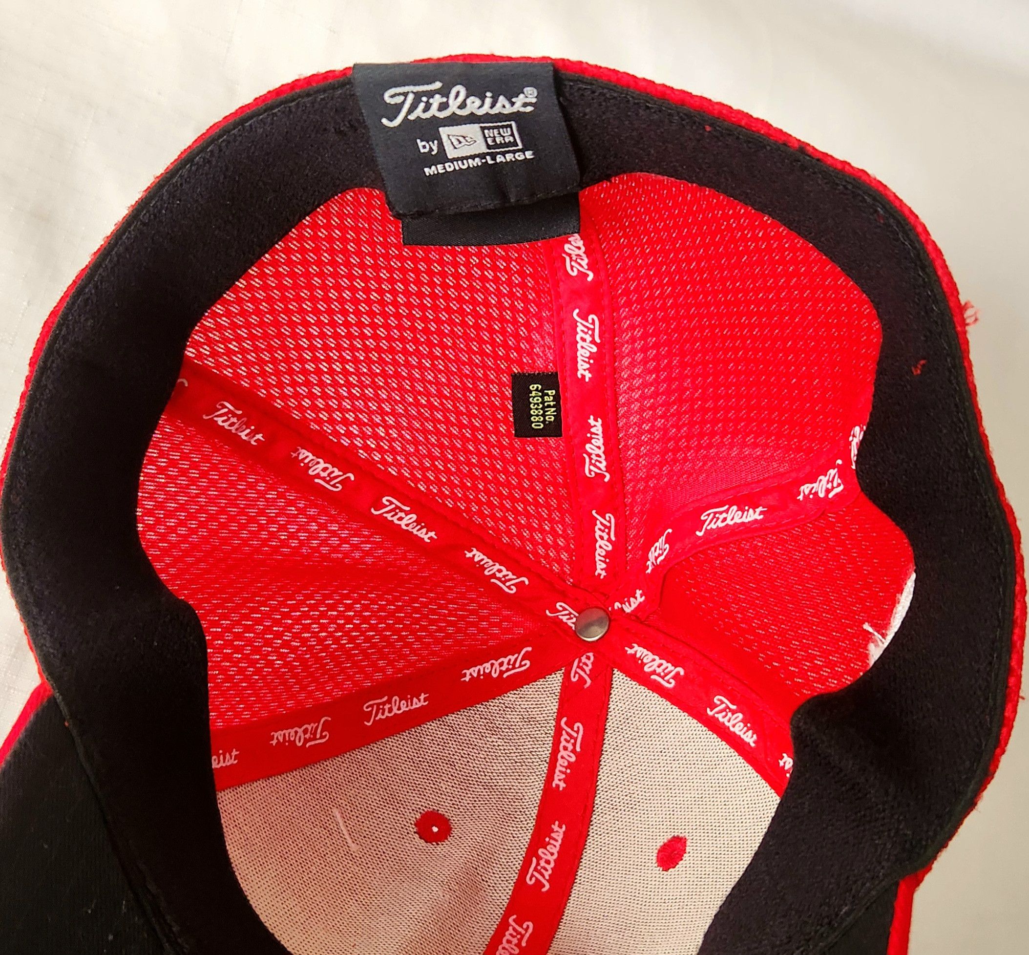 New Era Titleist X New Era FJ Pro V1 Golf Fitted Cap Foot Joy Stretc Size ONE SIZE - 8 Thumbnail