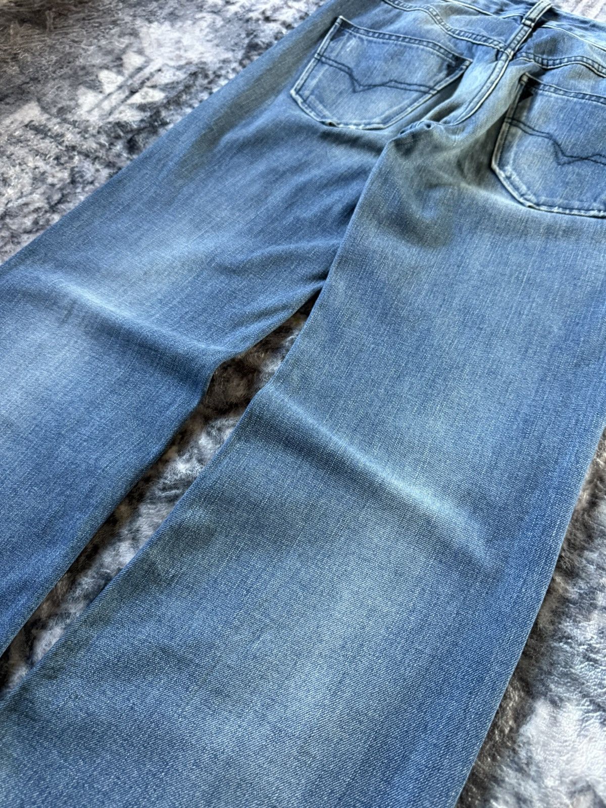 Diesel Y2K Diesel Studded Flare Jeans Size US 28 / EU 44 - 13 Thumbnail