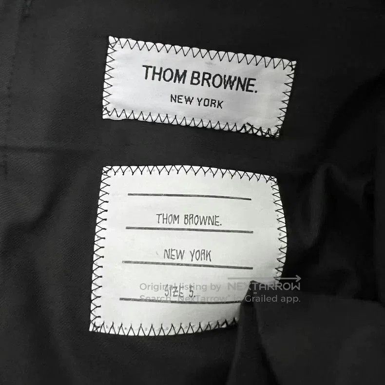 Thom Browne Thom Browne size 5 Navy Long Pants Size US 29 - 3 Thumbnail