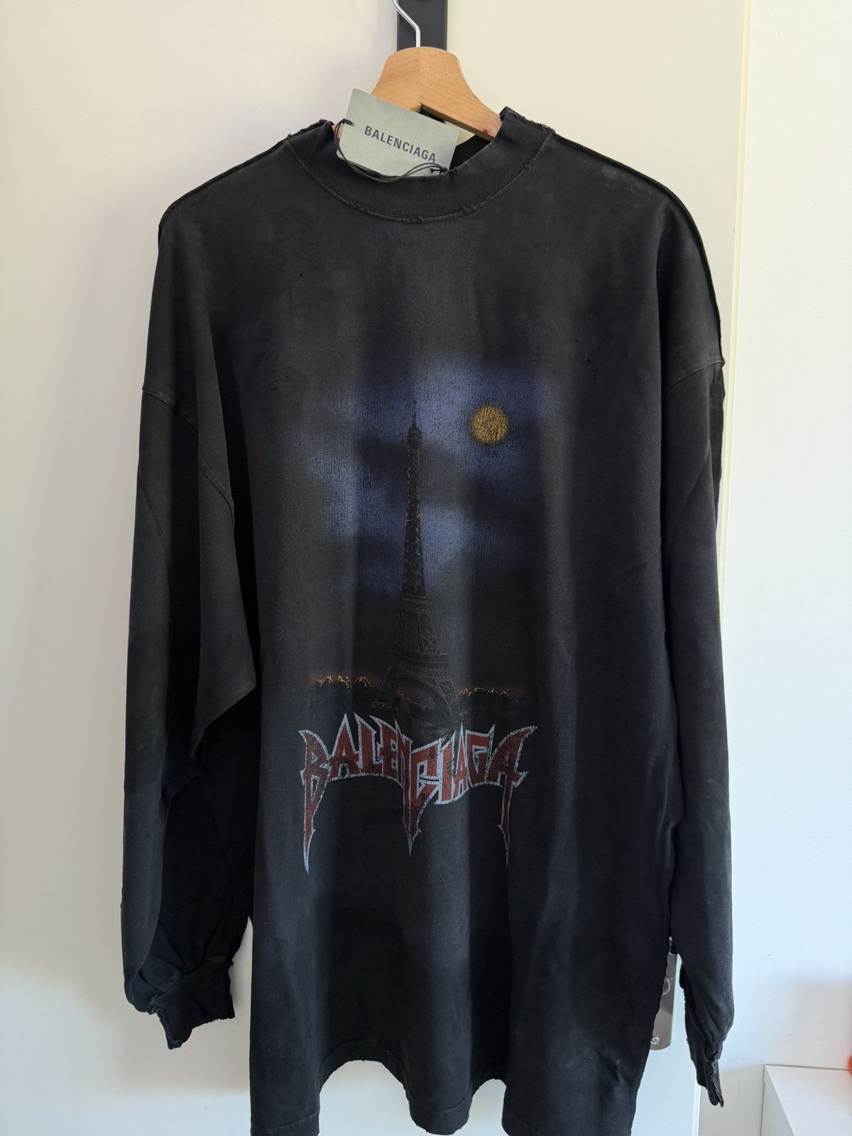 Balenciaga Balenciaga Offshore Long Sleeve T-Shirt | Grailed